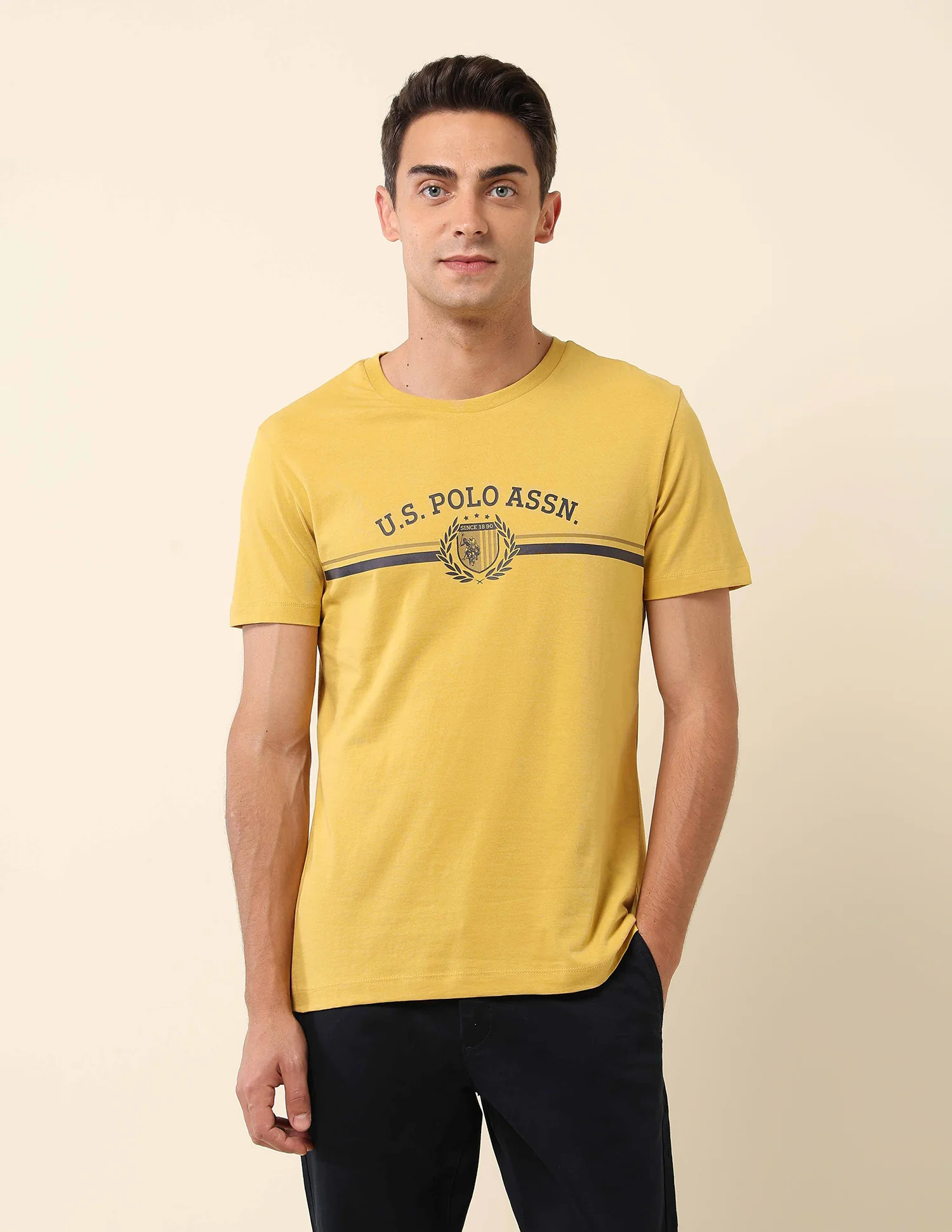 Slim Fit Brand Printed T-Shirt - Image 6