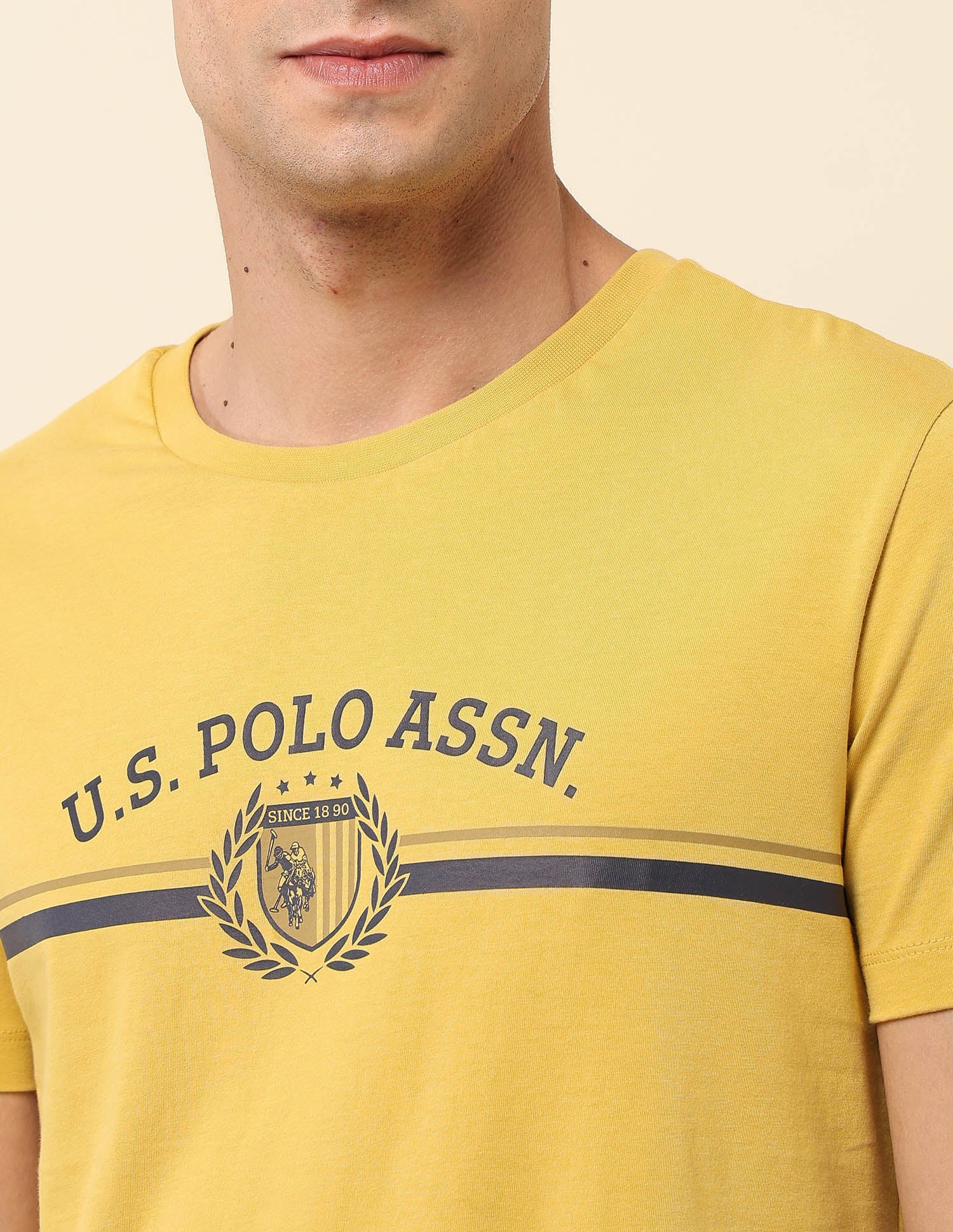 Slim Fit Brand Printed T-Shirt - Image 7