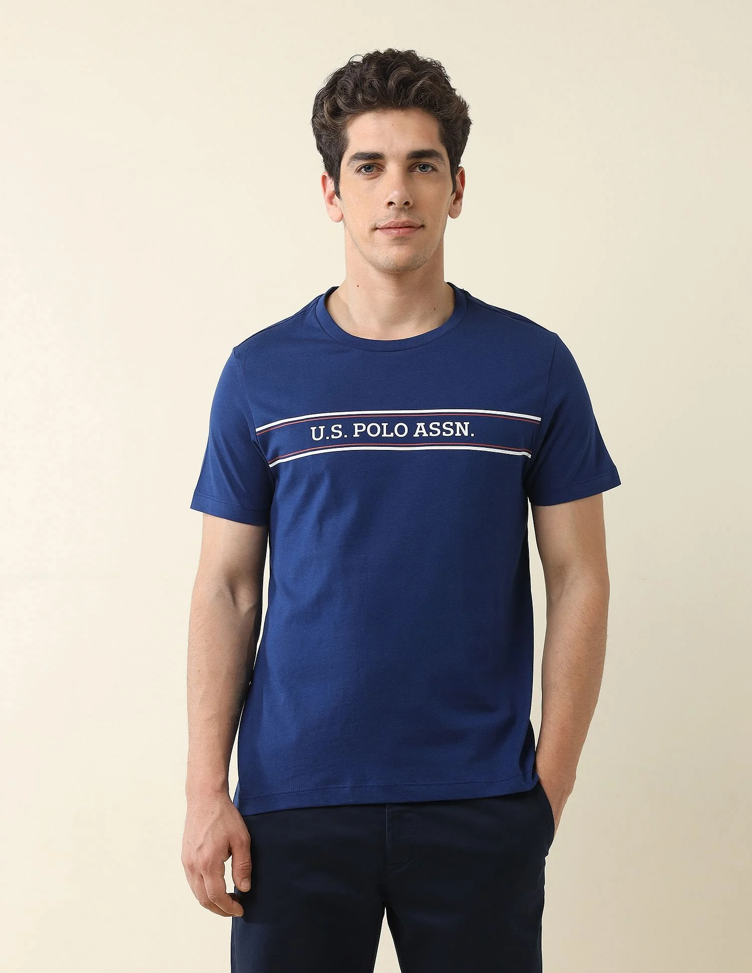 Slim Fit Brand Printed T-Shirt - Image 6