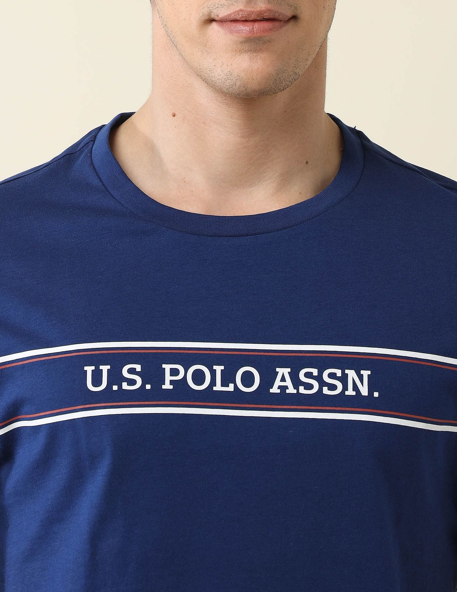 Slim Fit Brand Printed T-Shirt - Image 7
