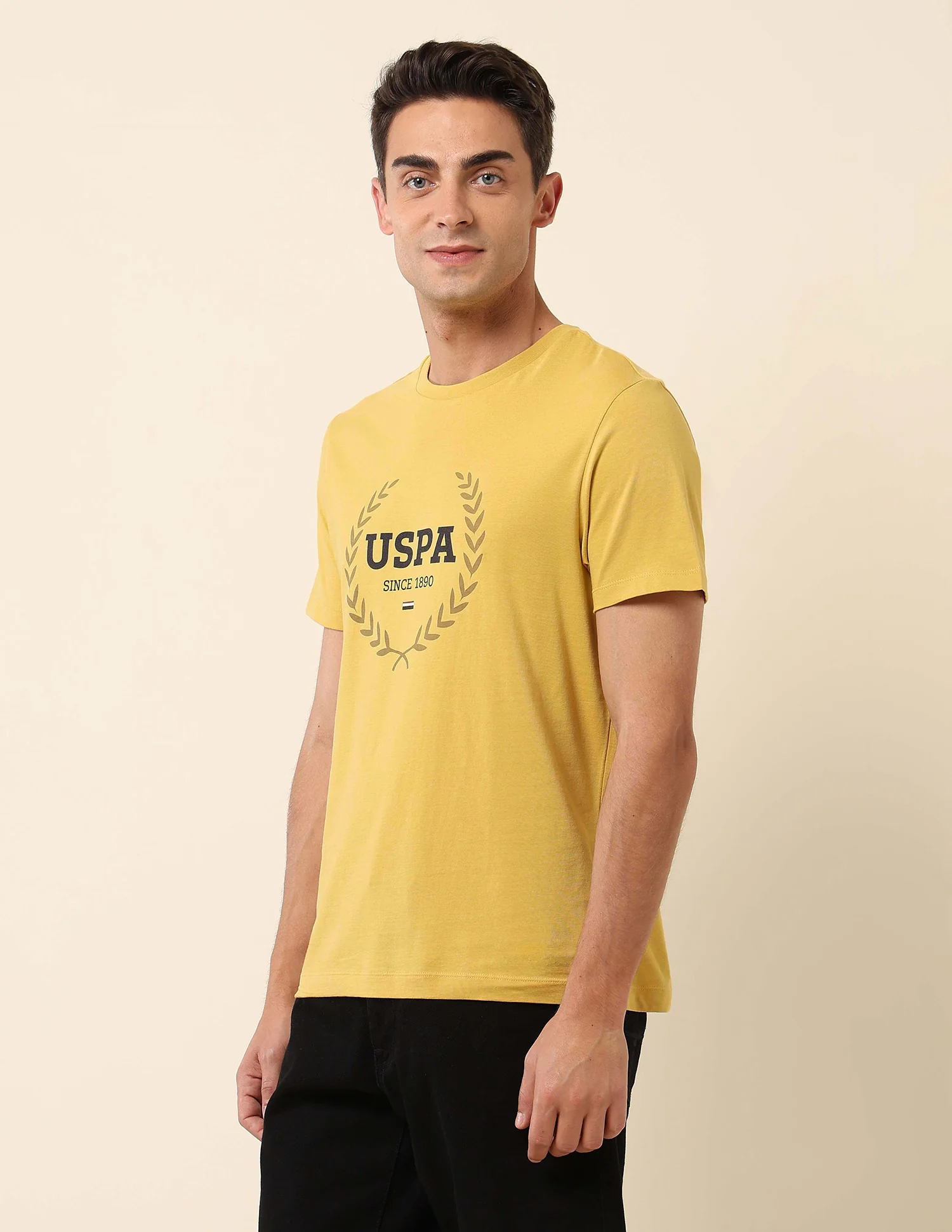 Slim Fit Brand Printed T-Shirt - Image 4