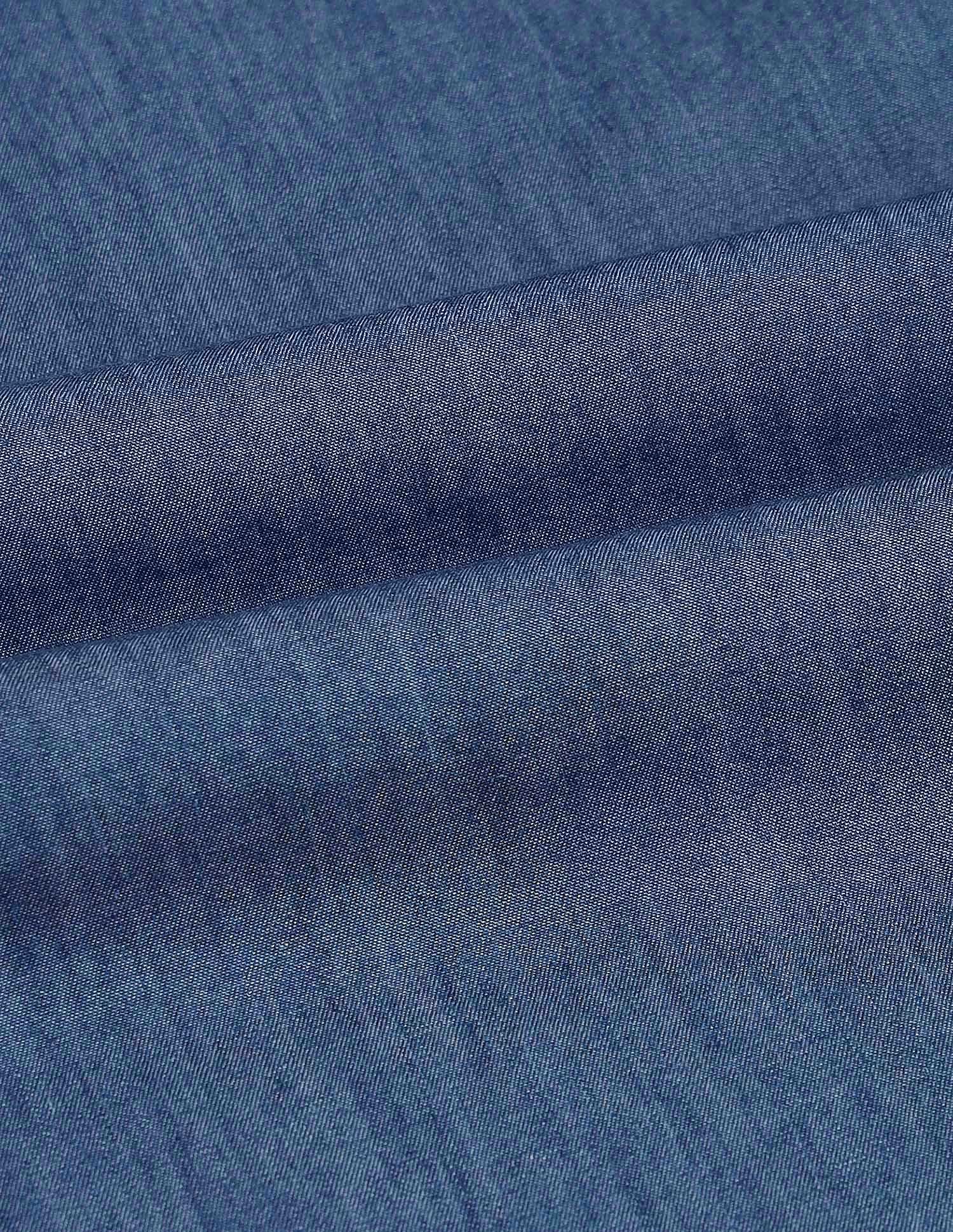 Slim Fit Chambray Shirt - Image 2