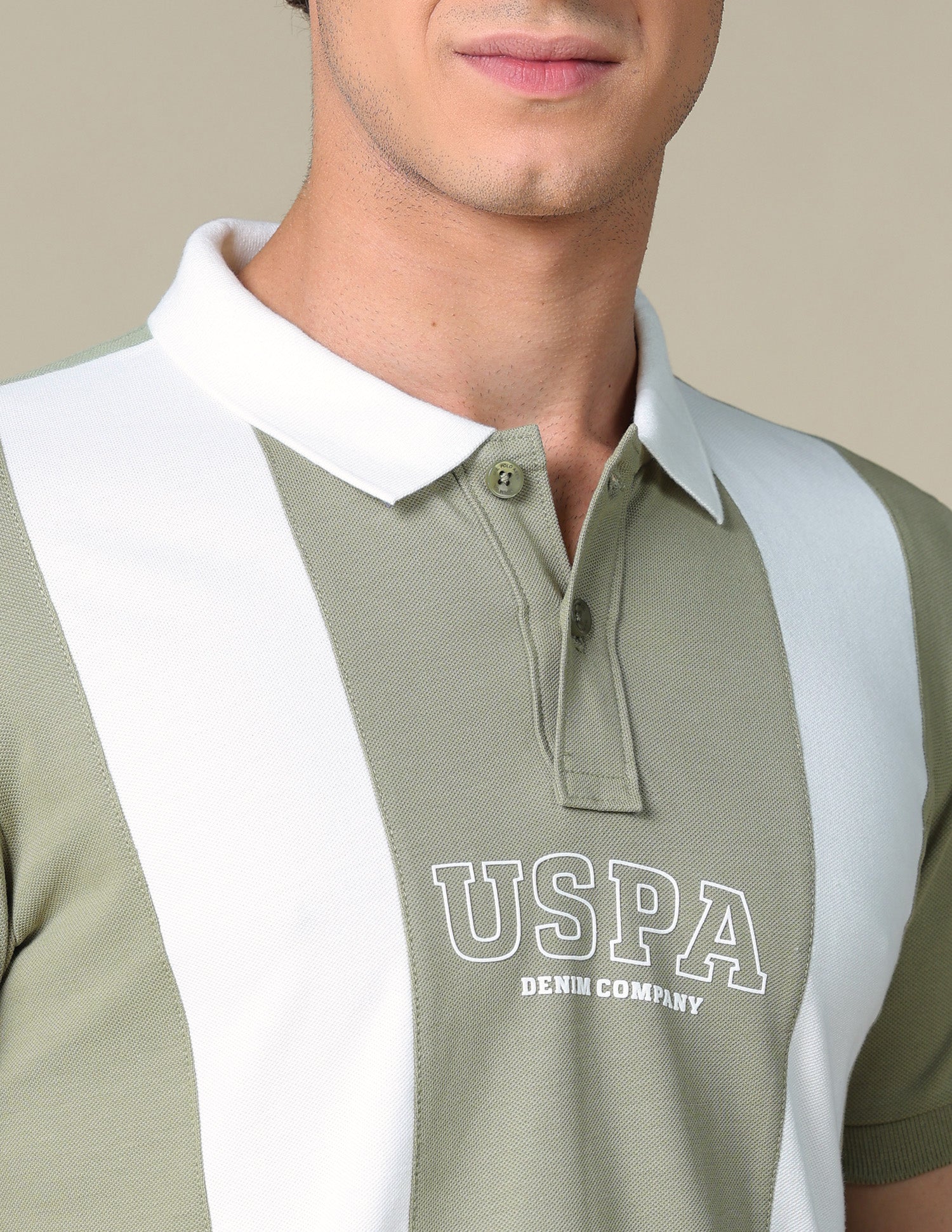 Slim Fit Colour Blocked Polo Shirt - Image 7