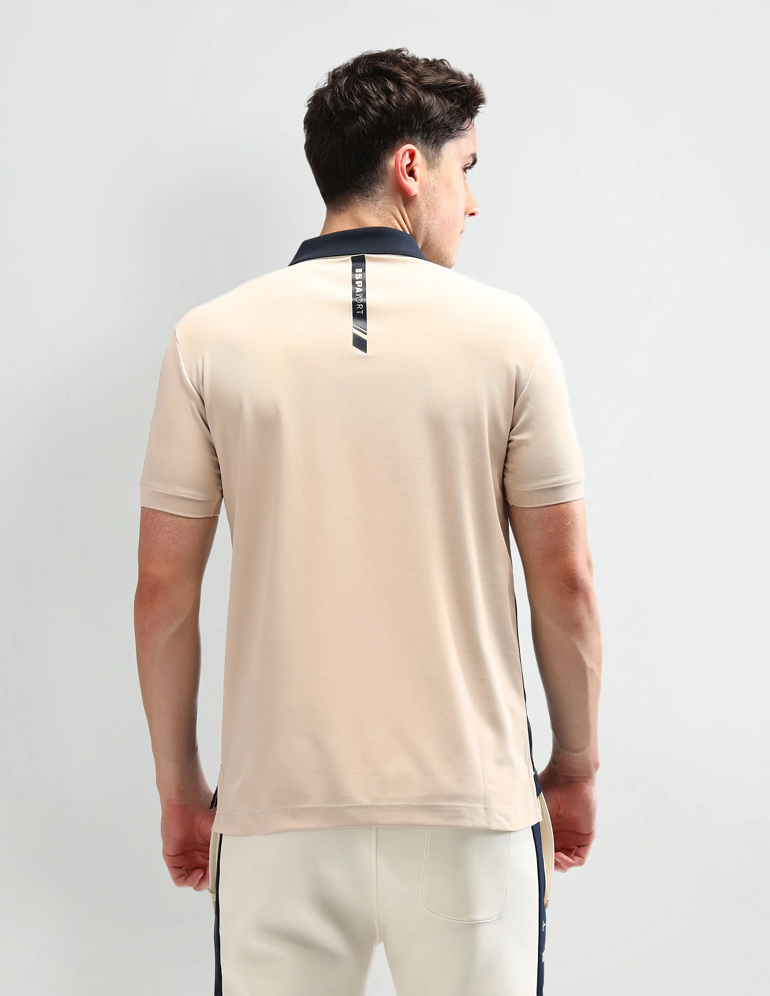 Slim Fit Colourblocked Polo Shirt - Image 5