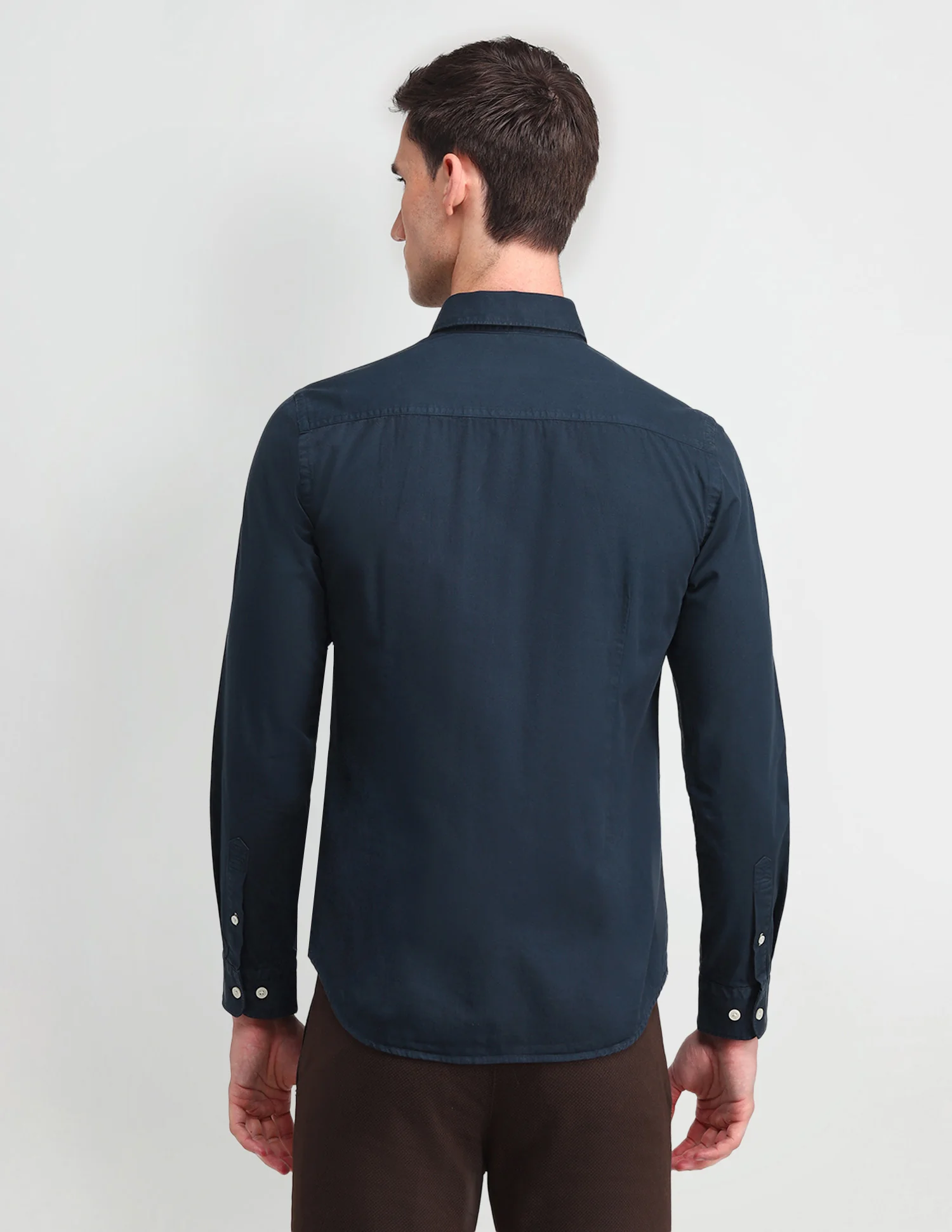 Slim Fit Cotton Shirt - Image 5
