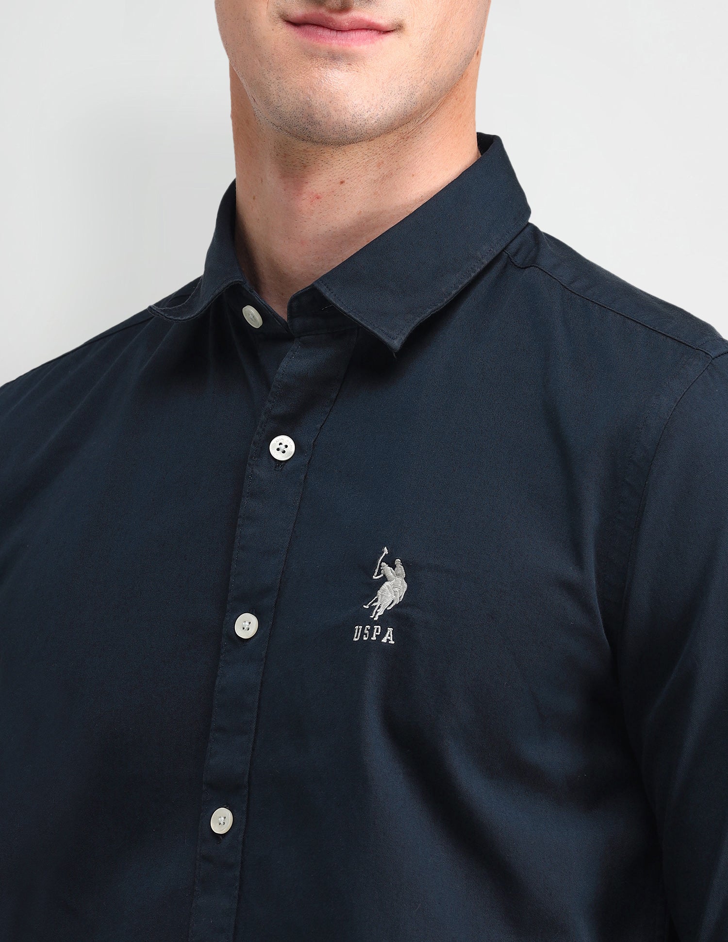 Slim Fit Cotton Shirt - Image 7