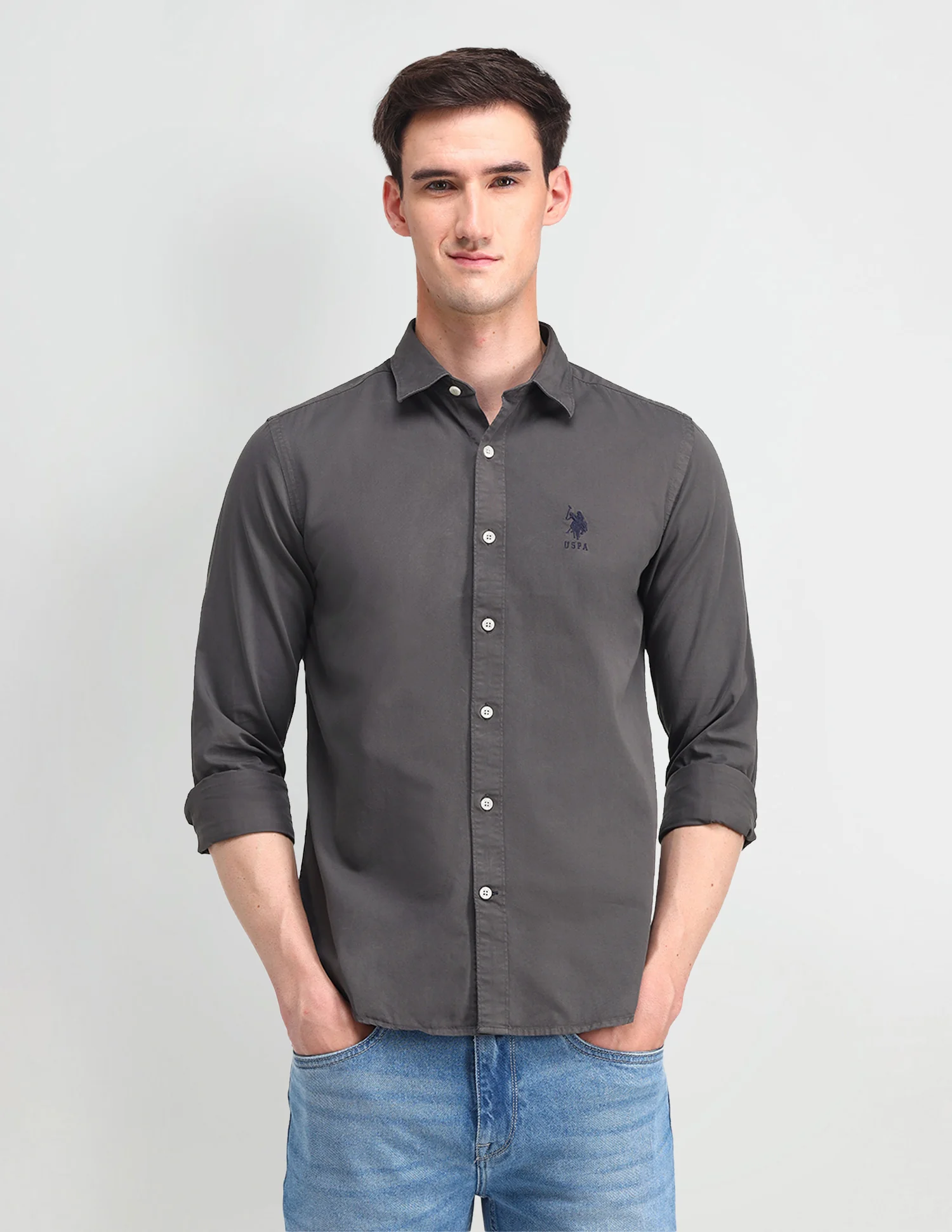 Slim Fit Cotton Shirt - Image 6