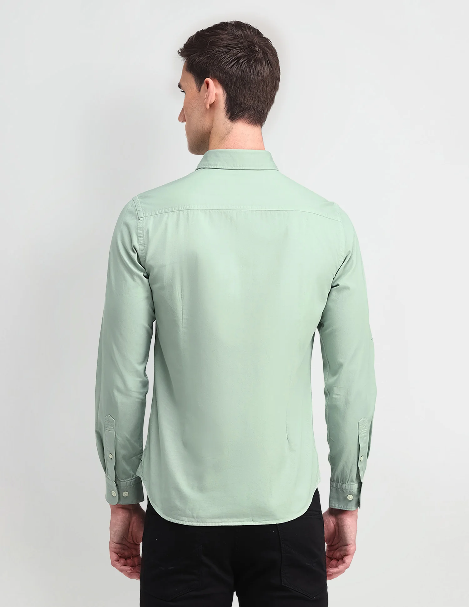 Slim Fit Cotton Shirt - Image 5