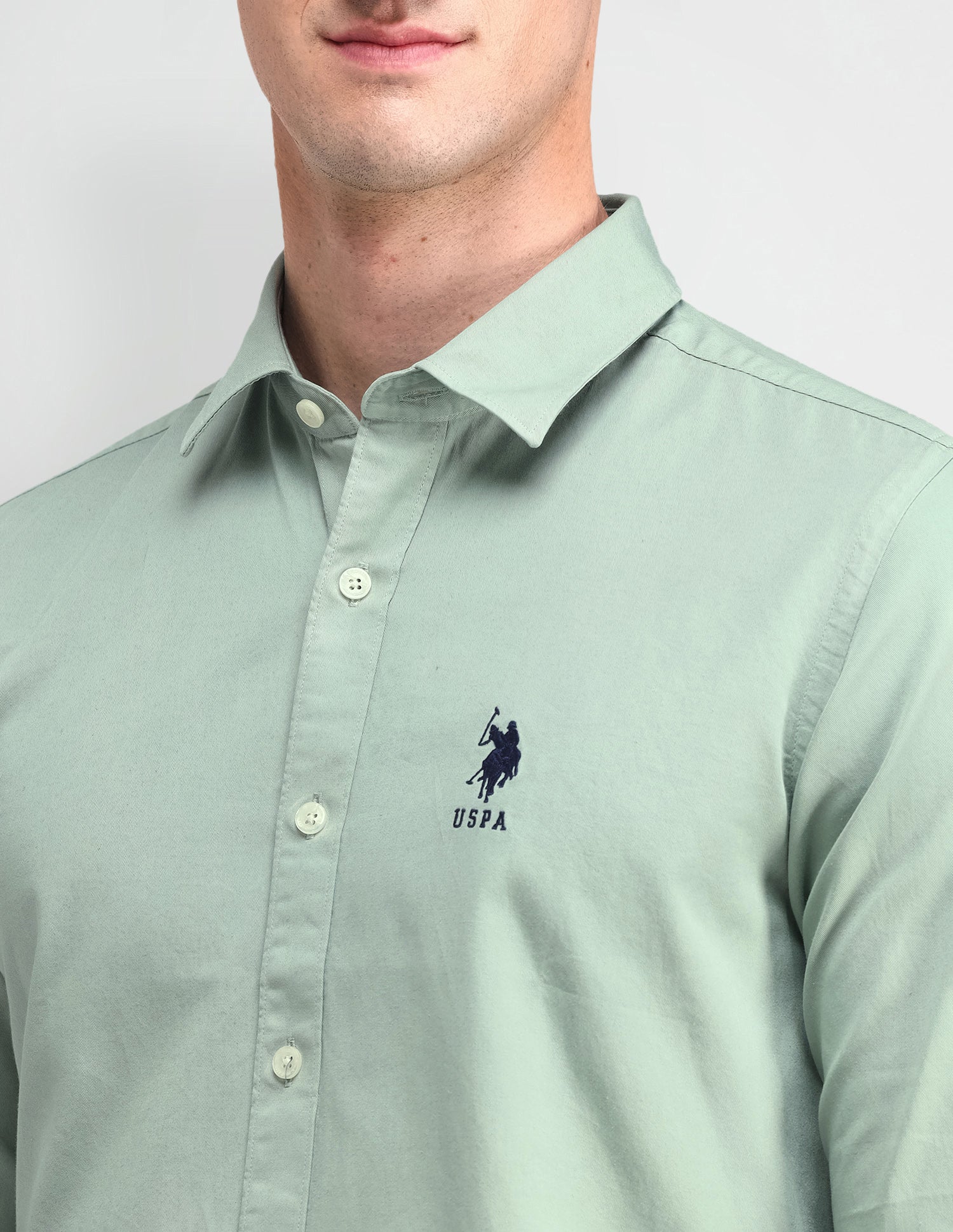 Slim Fit Cotton Shirt - Image 7
