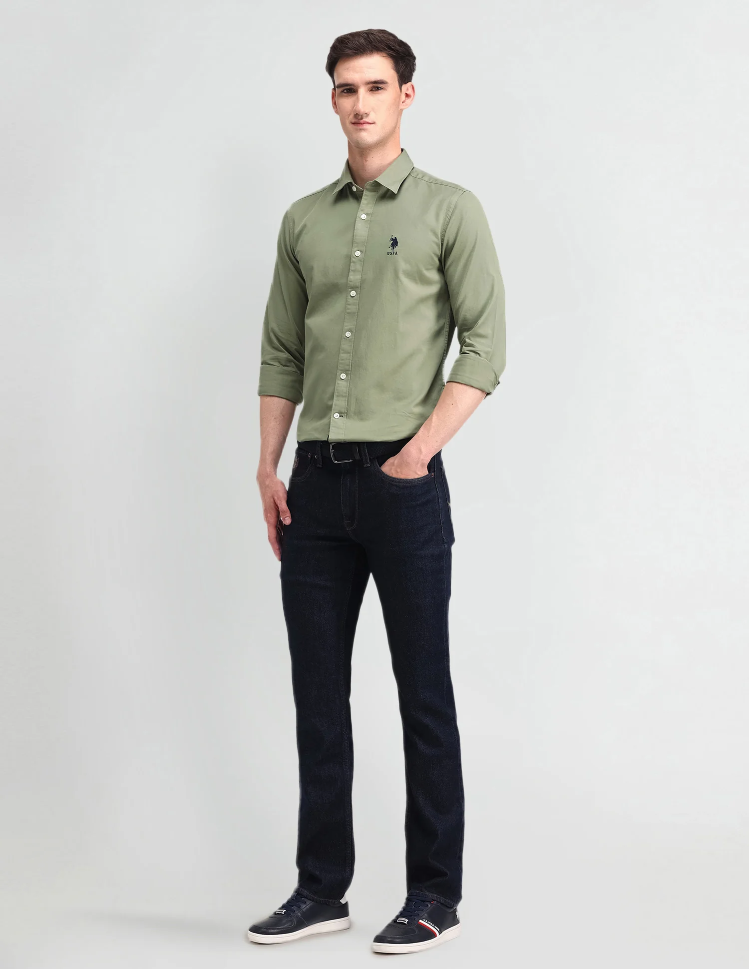 Slim Fit Cotton Shirt - Image 3