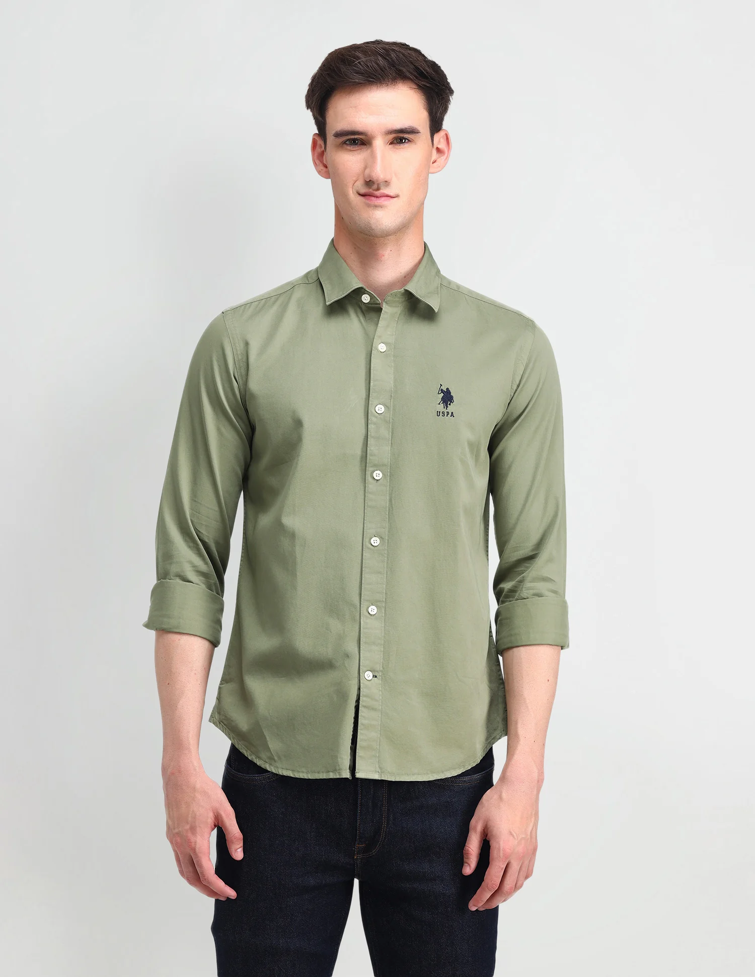 Slim Fit Cotton Shirt - Image 6
