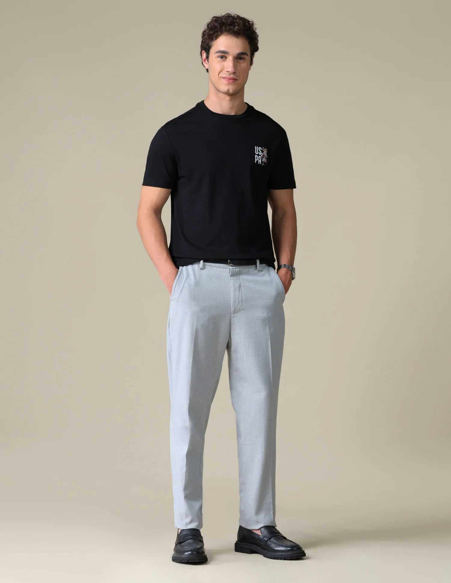 Slim Fit Graphic Brand Printed T-Shirt - Image 3