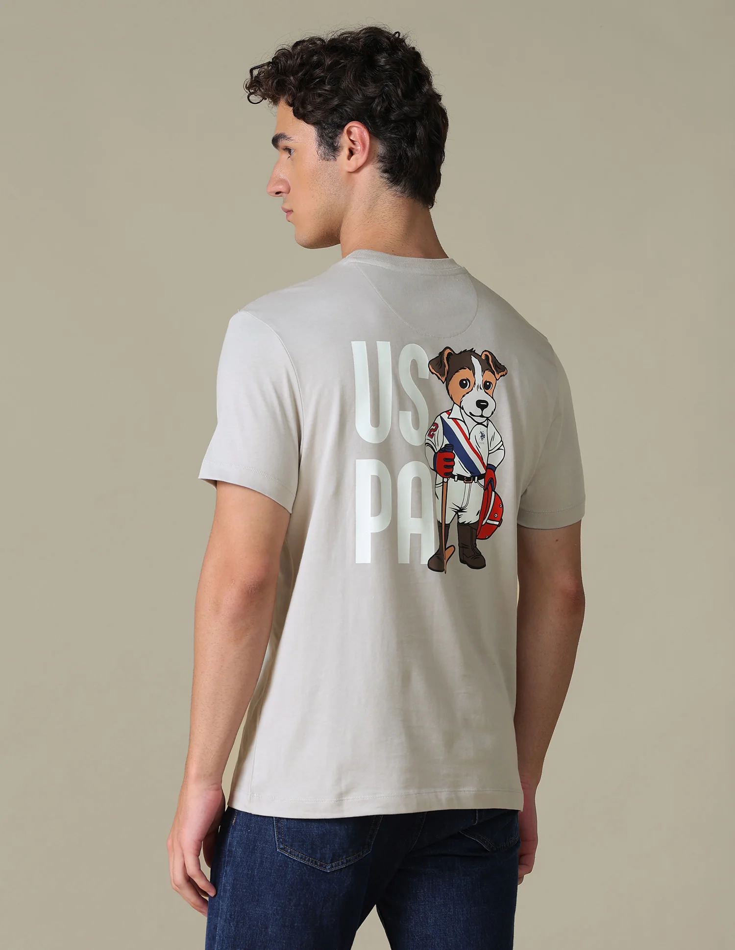 Slim Fit Graphic Brand Printed T-Shirt - Image 5