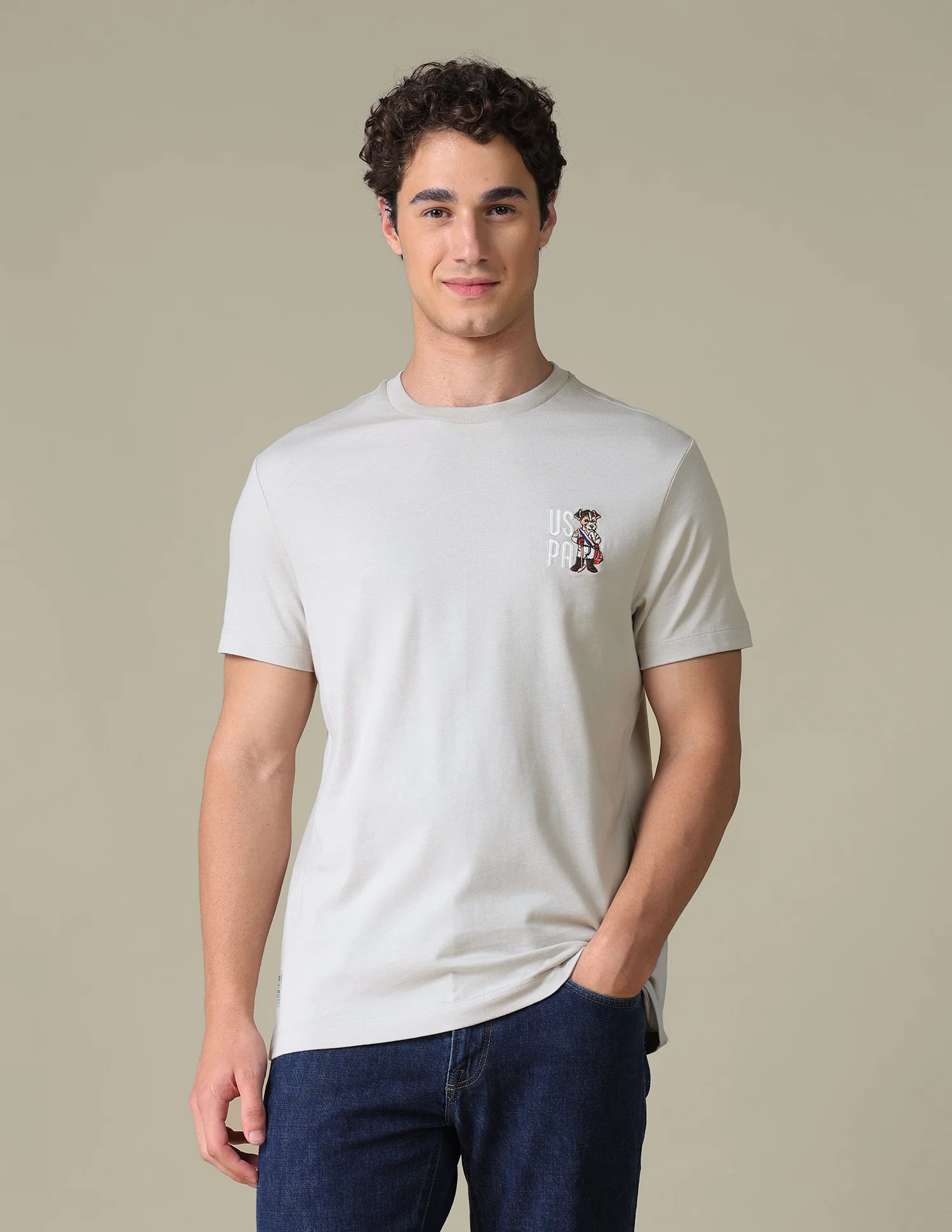 Slim Fit Graphic Brand Printed T-Shirt - Image 6