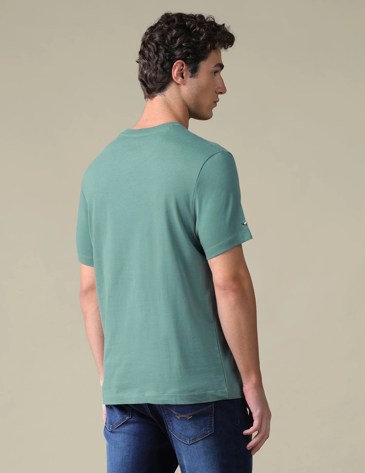 Slim Fit Graphic Brand Printed T-Shirt - Image 5