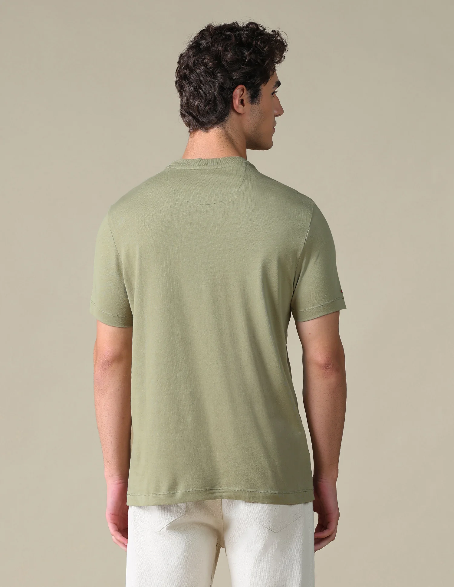 Slim Fit Graphic Brand Printed T-Shirt - Image 5