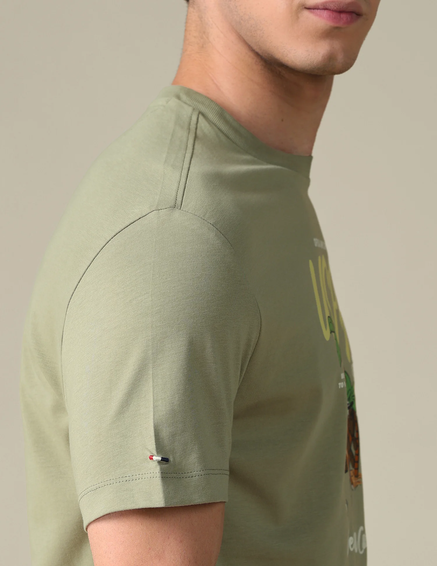 Slim Fit Graphic Brand Printed T-Shirt - Image 8