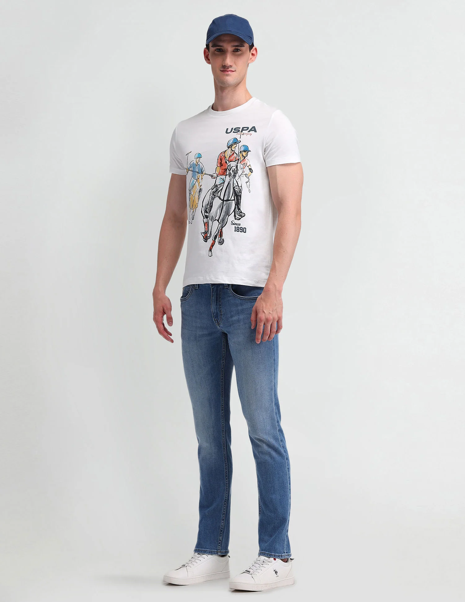 Slim Fit Graphic Printed T-Shirt - Image 3