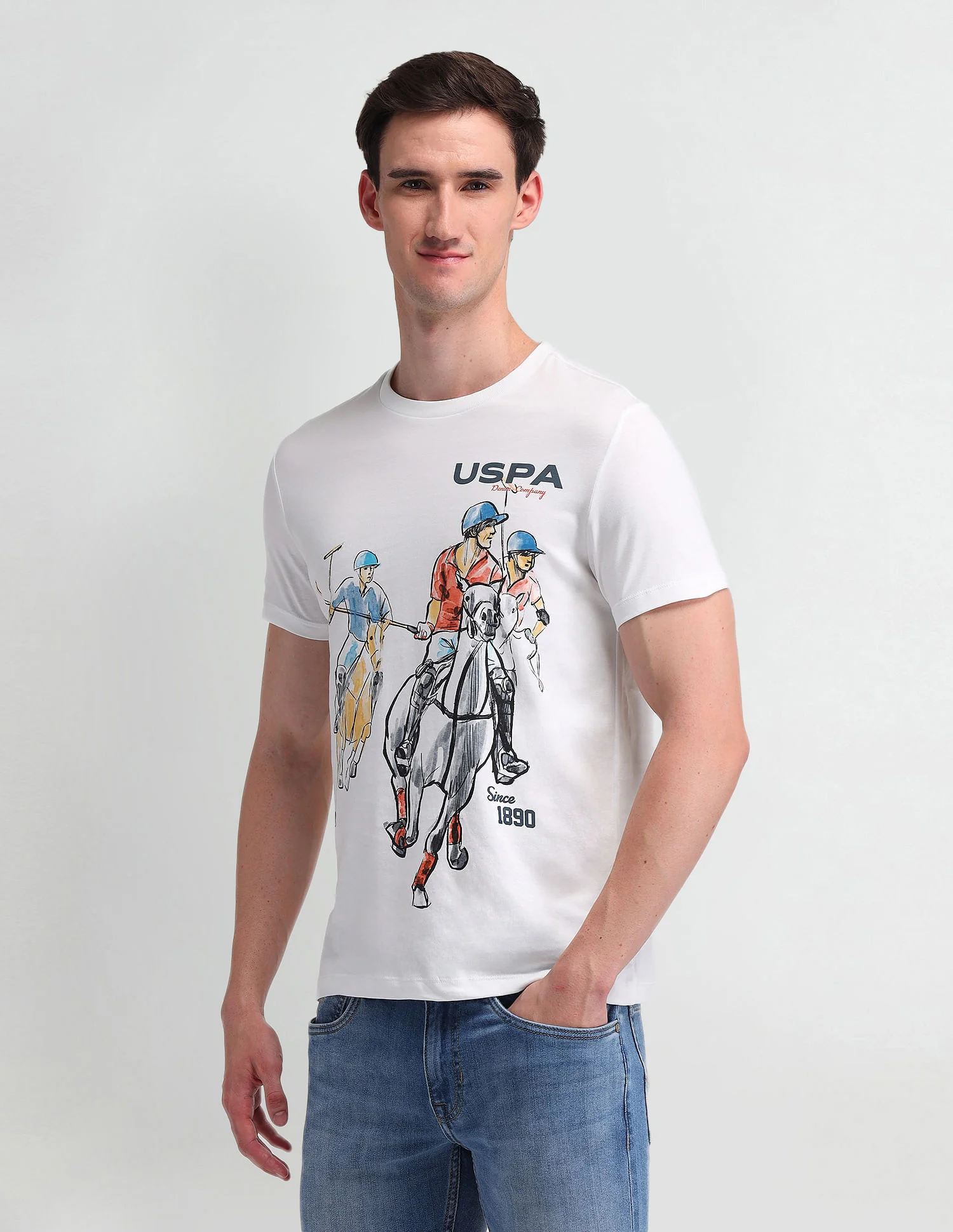 Slim Fit Graphic Printed T-Shirt - Image 4