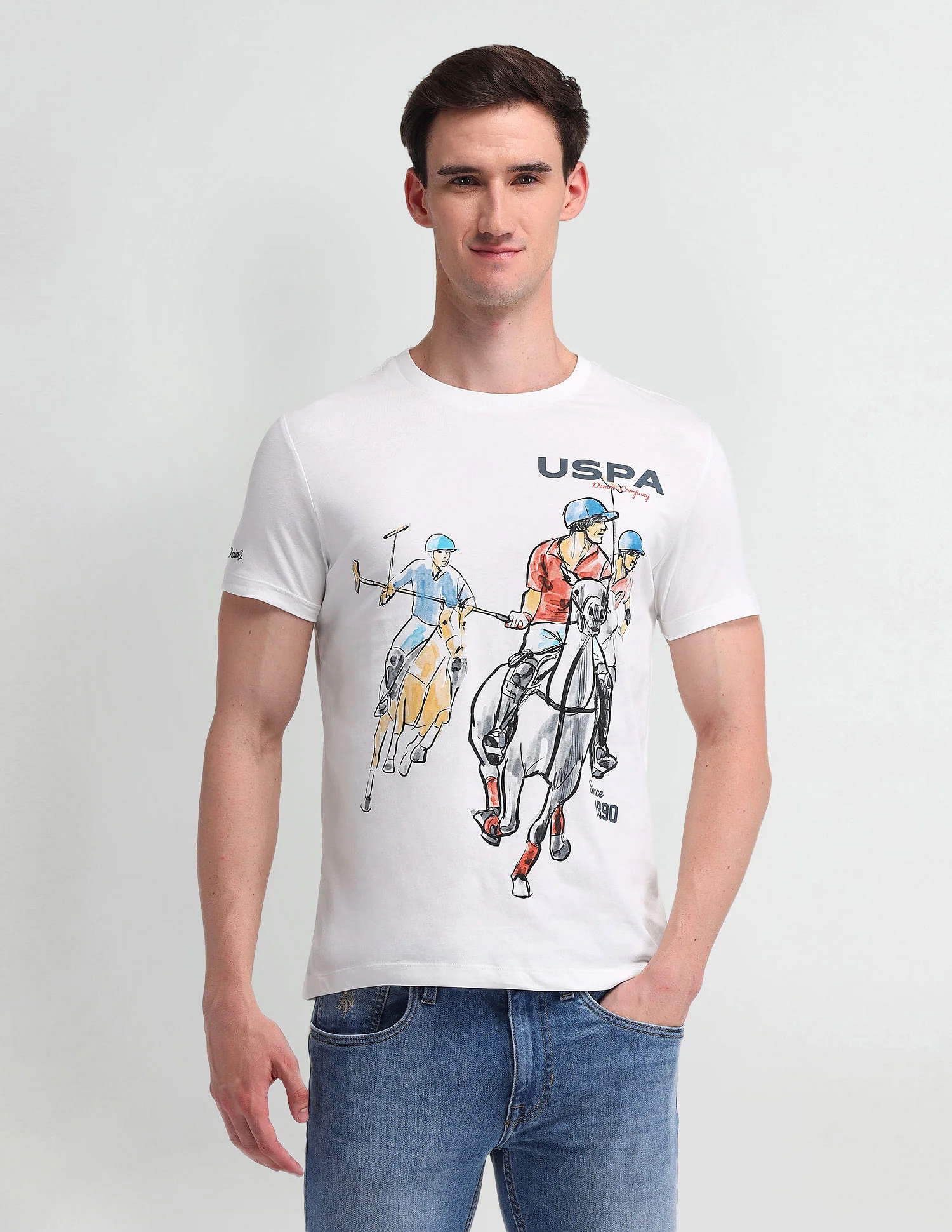 Slim Fit Graphic Printed T-Shirt - Image 6