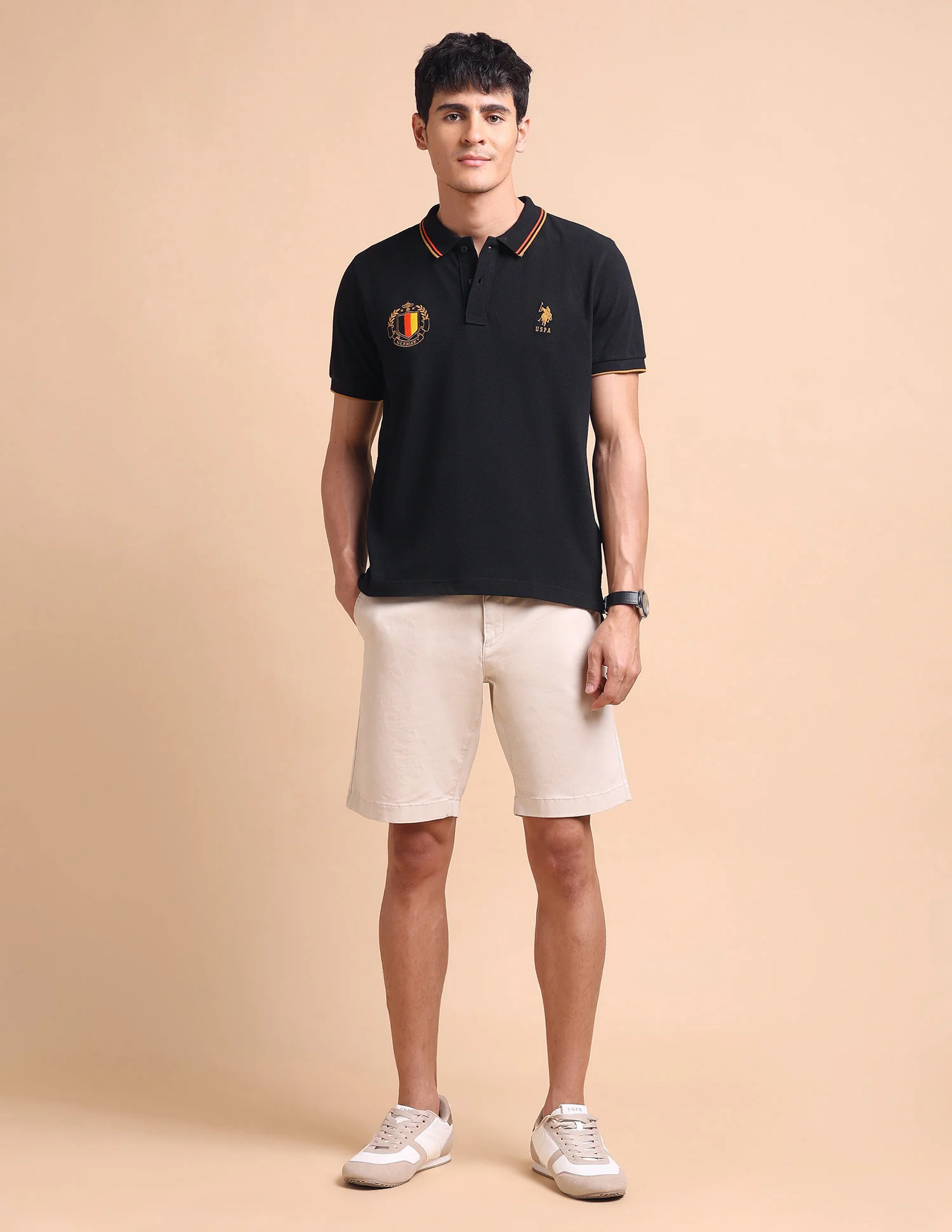 Slim Fit Iconic Number Polo Shirt - Image 4