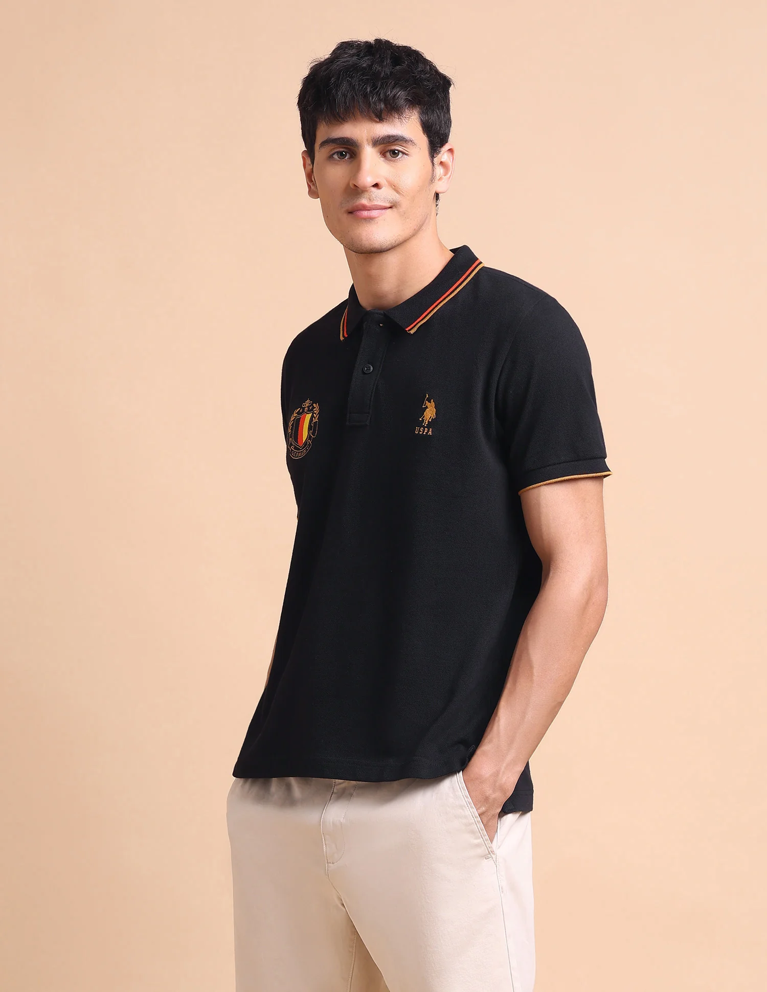 Slim Fit Iconic Number Polo Shirt - Image 5