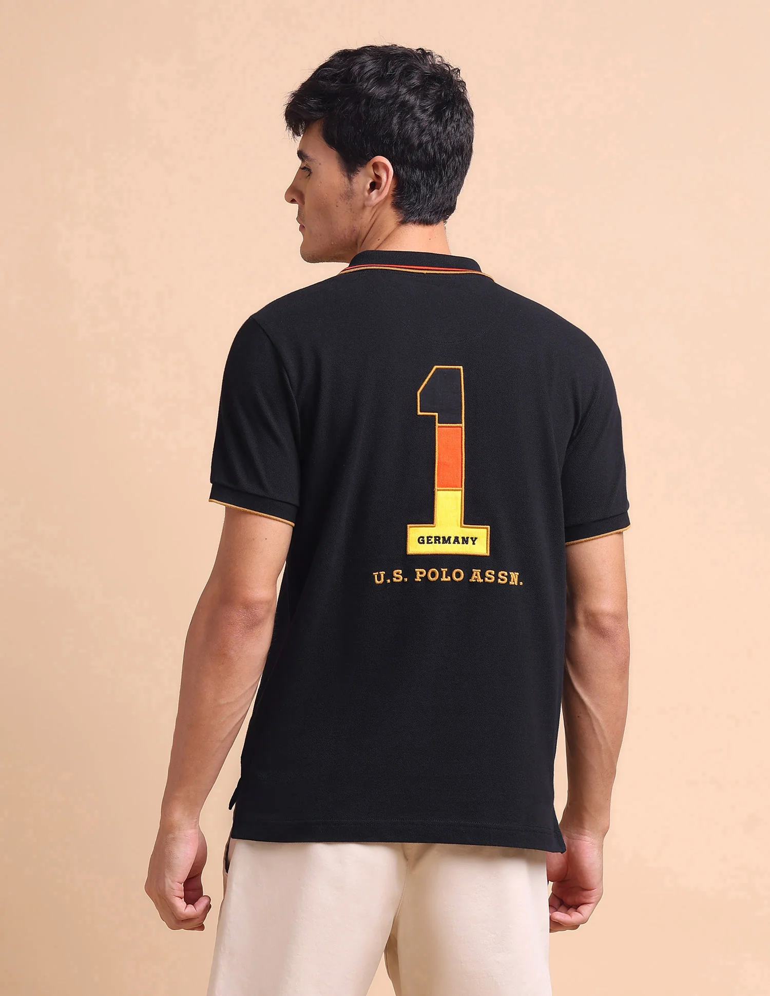 Slim Fit Iconic Number Polo Shirt - Image 6