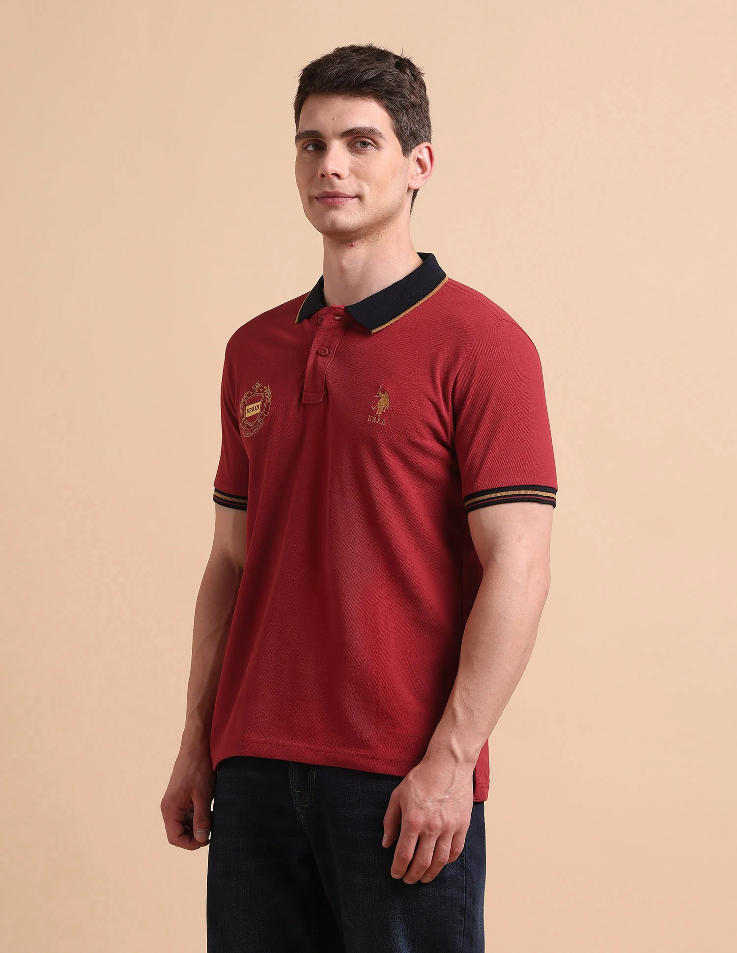 Slim Fit Iconic Number Polo Shirt - Image 5