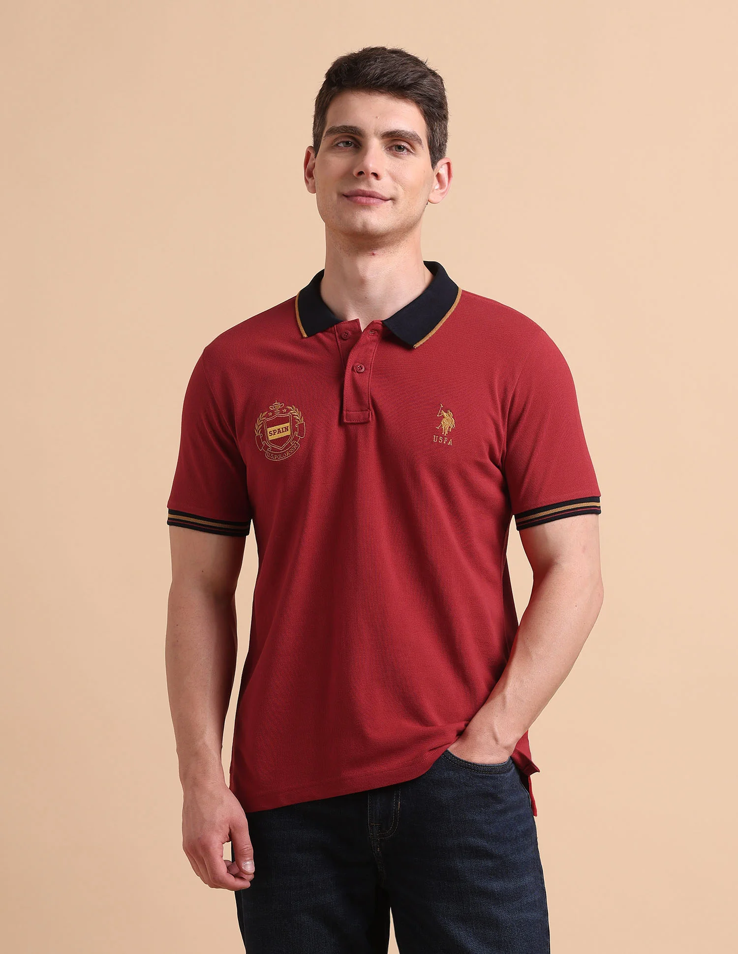 Slim Fit Iconic Number Polo Shirt - Image 7