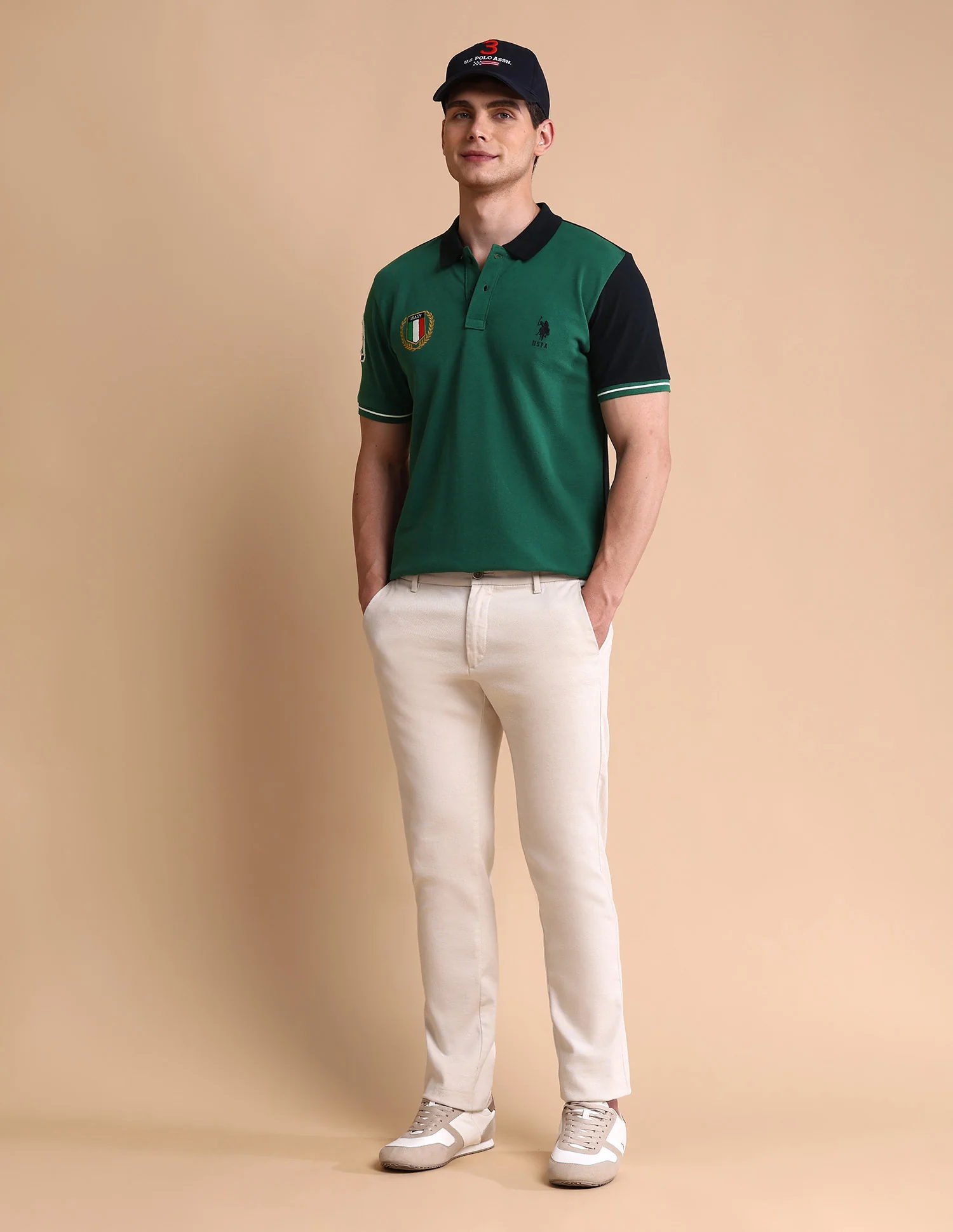 Slim Fit Iconic Number Polo Shirt - Image 3
