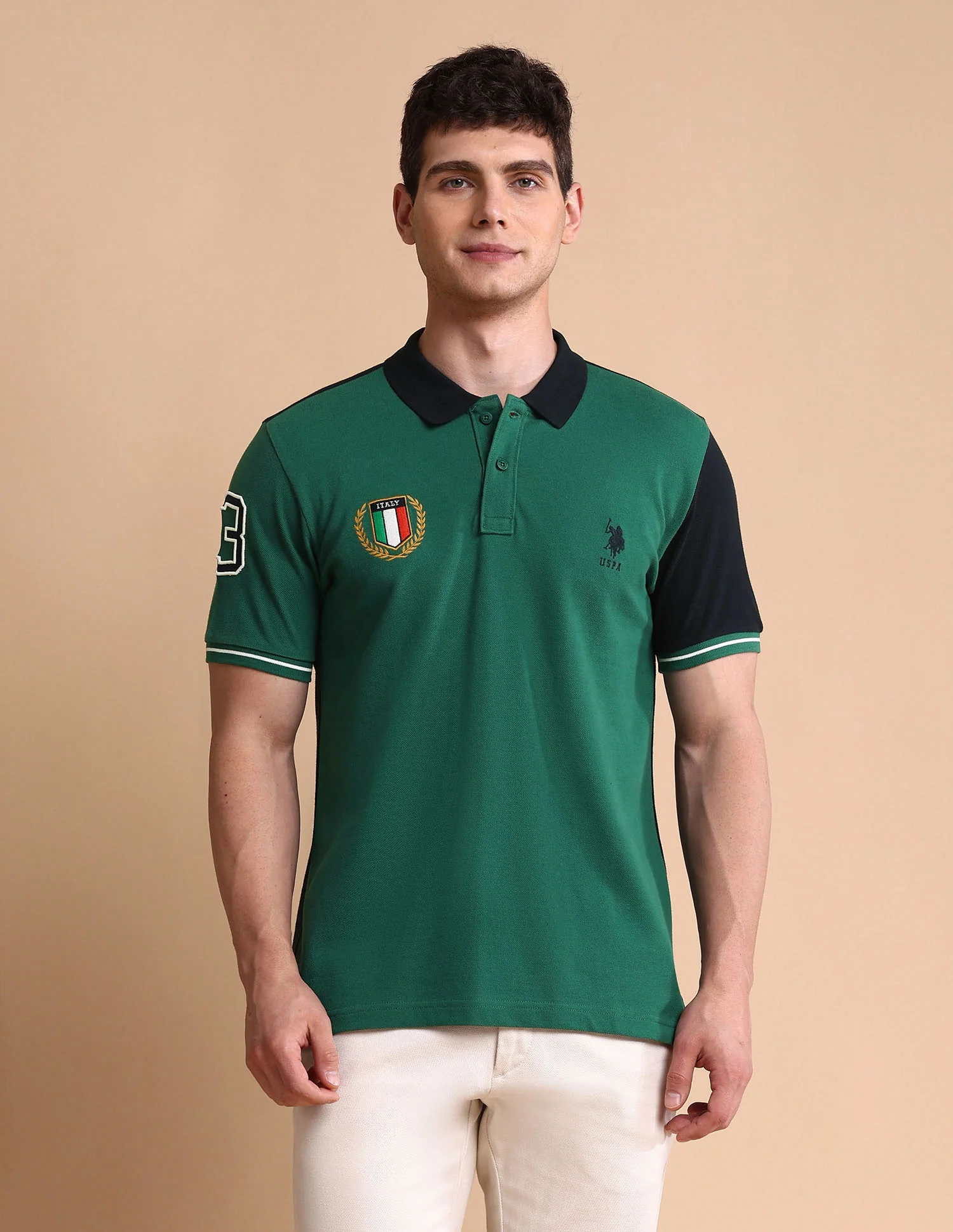 Slim Fit Iconic Number Polo Shirt - Image 6