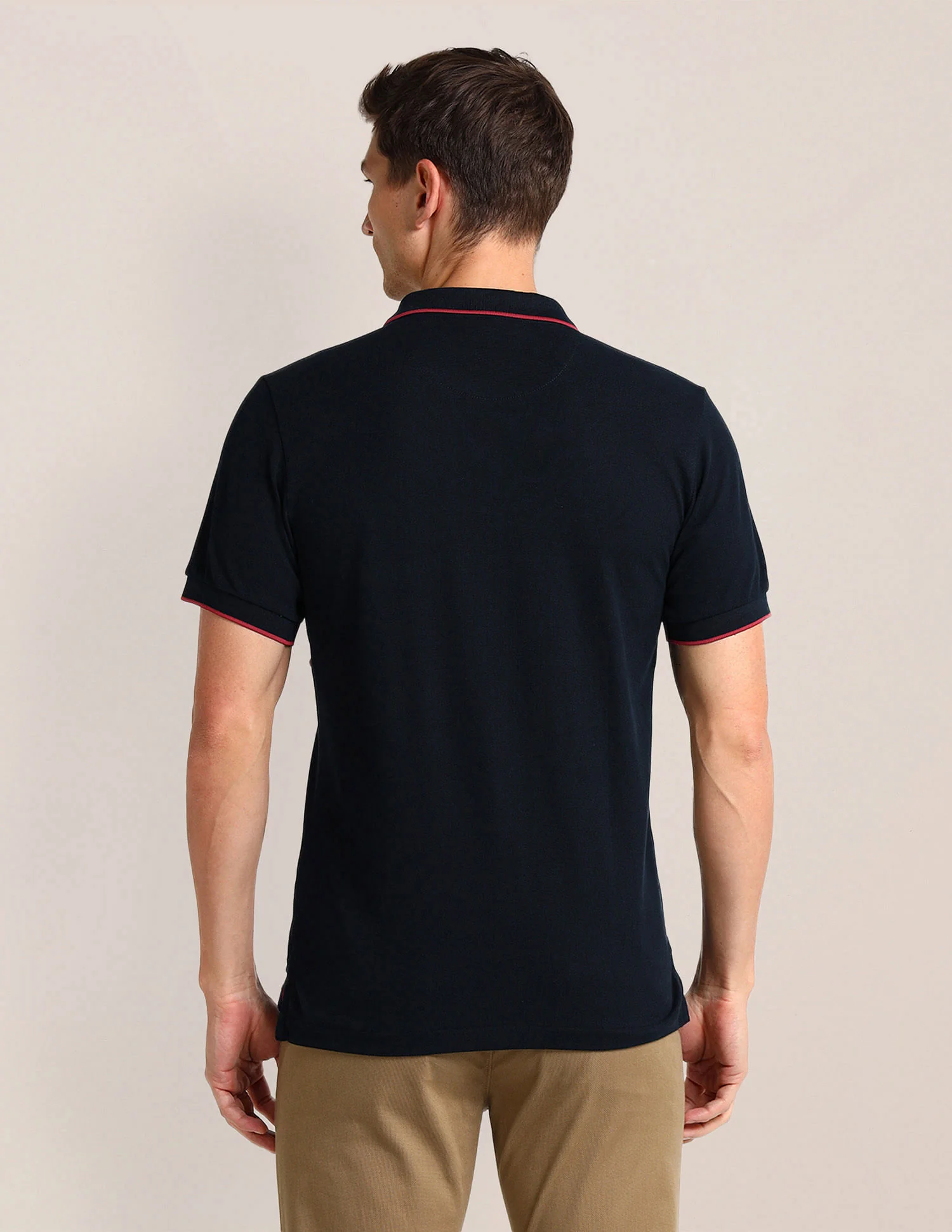Slim Fit Logo Polo Shirt - Image 5