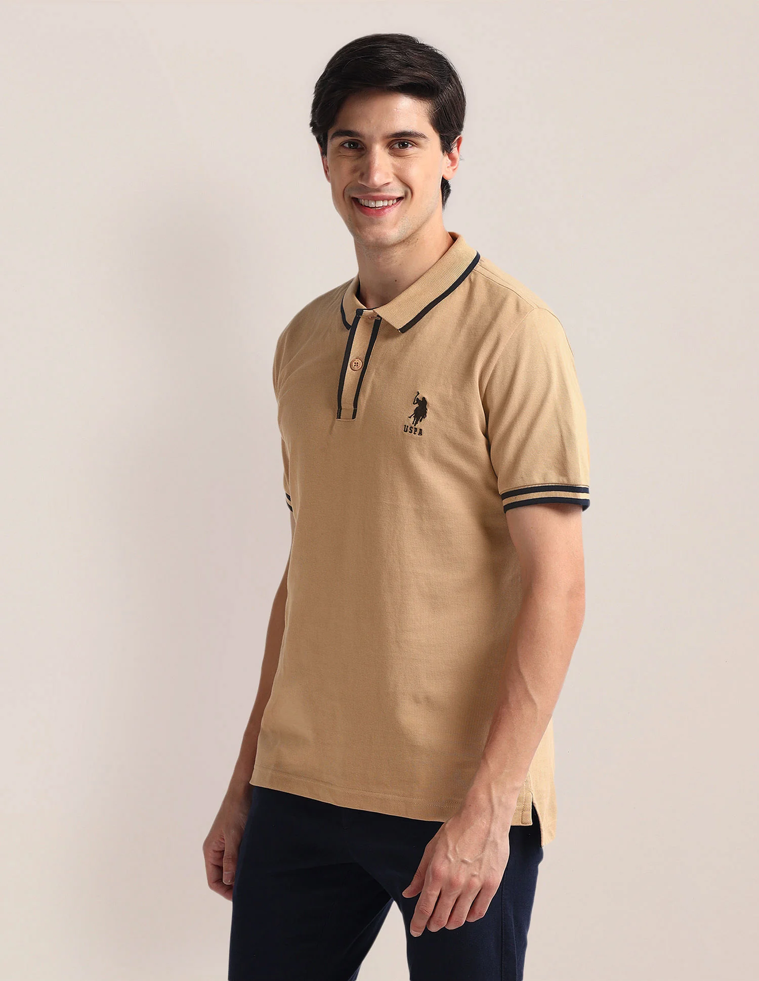 Slim Fit Logo Polo Shirt - Image 4