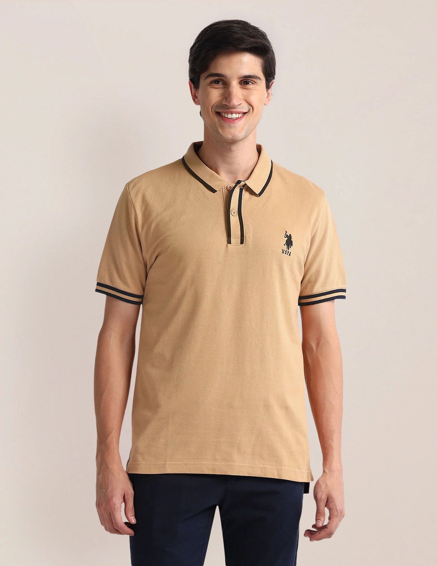Slim Fit Logo Polo Shirt - Image 6