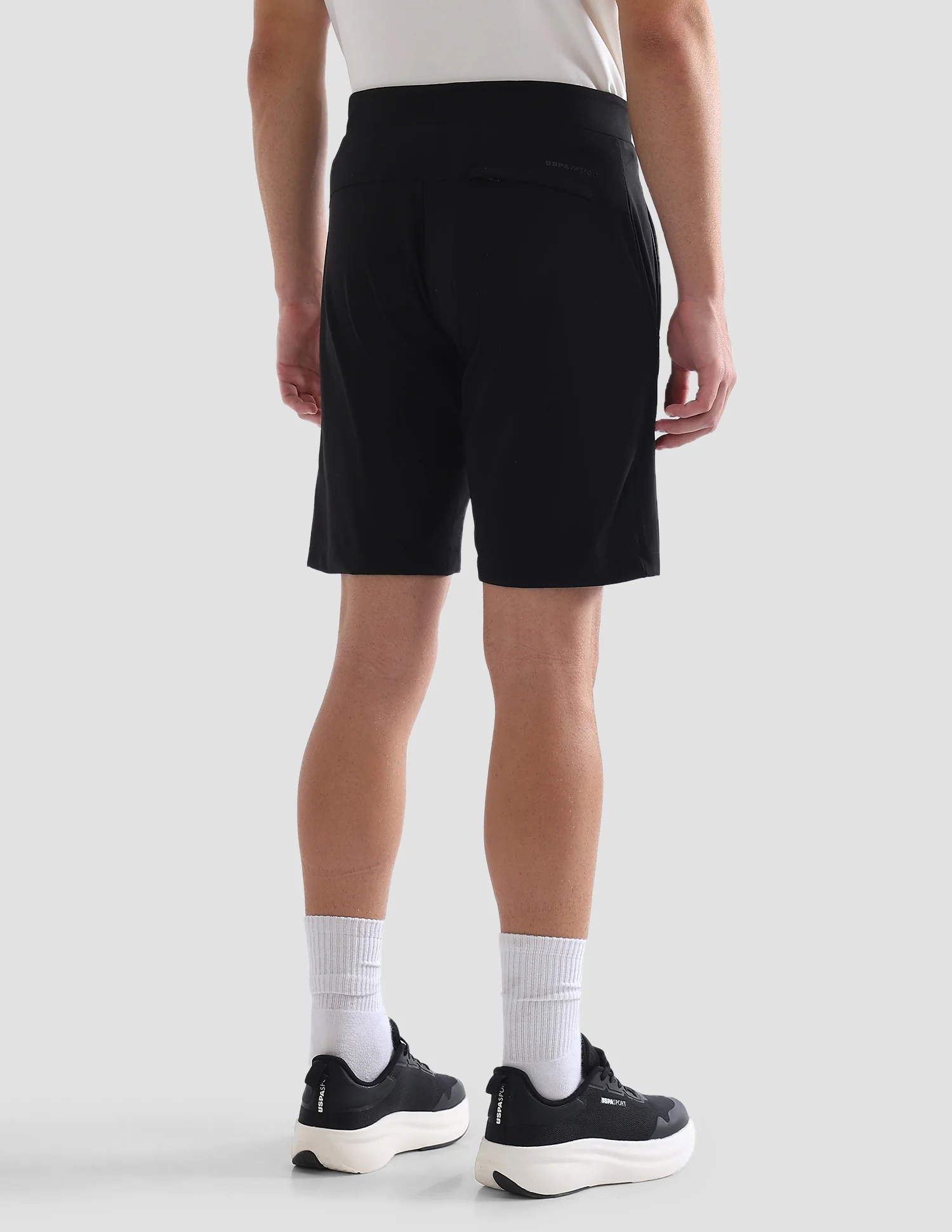 Slim Fit Mid Rise Active Shorts - Image 5
