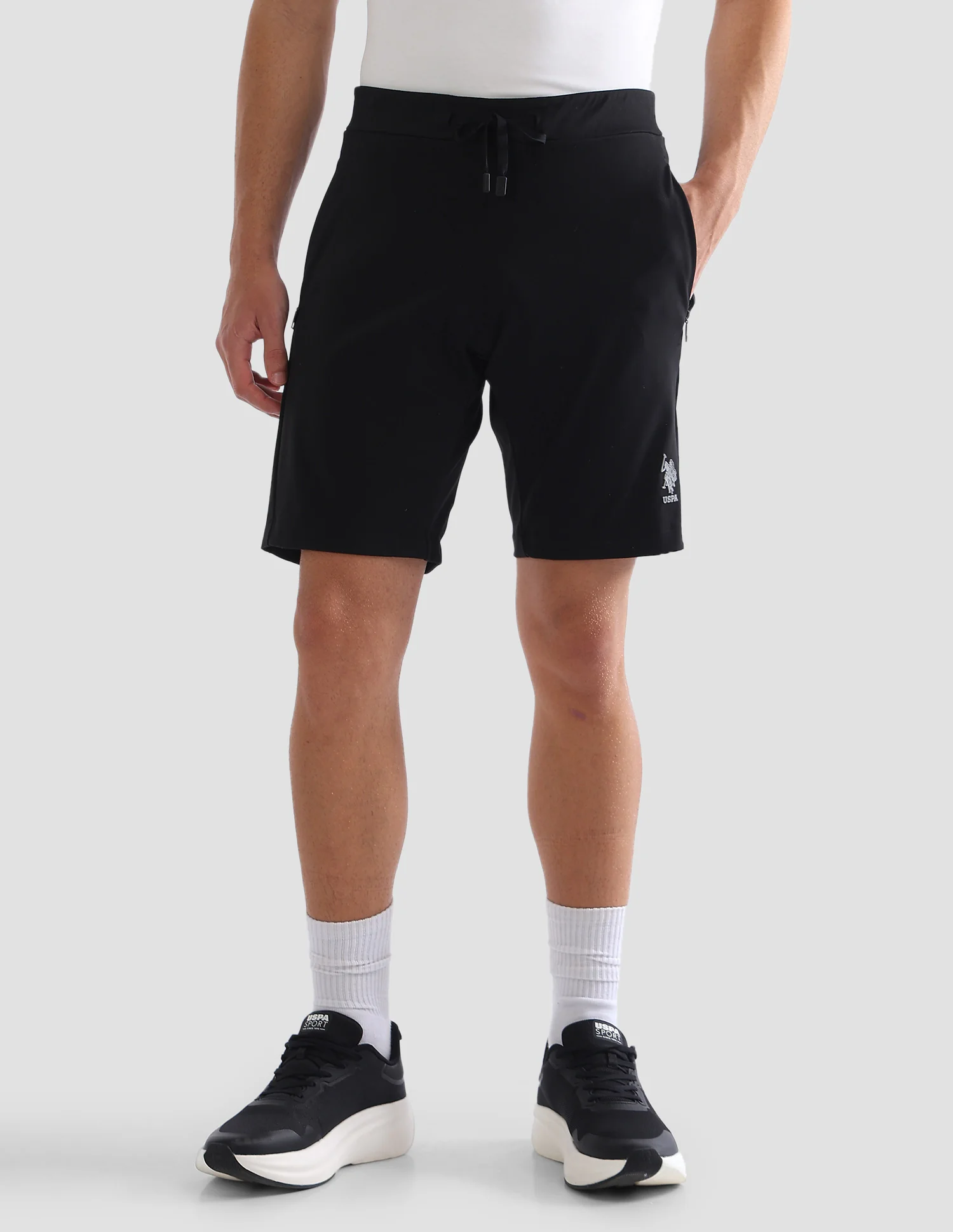 Slim Fit Mid Rise Active Shorts - Image 6