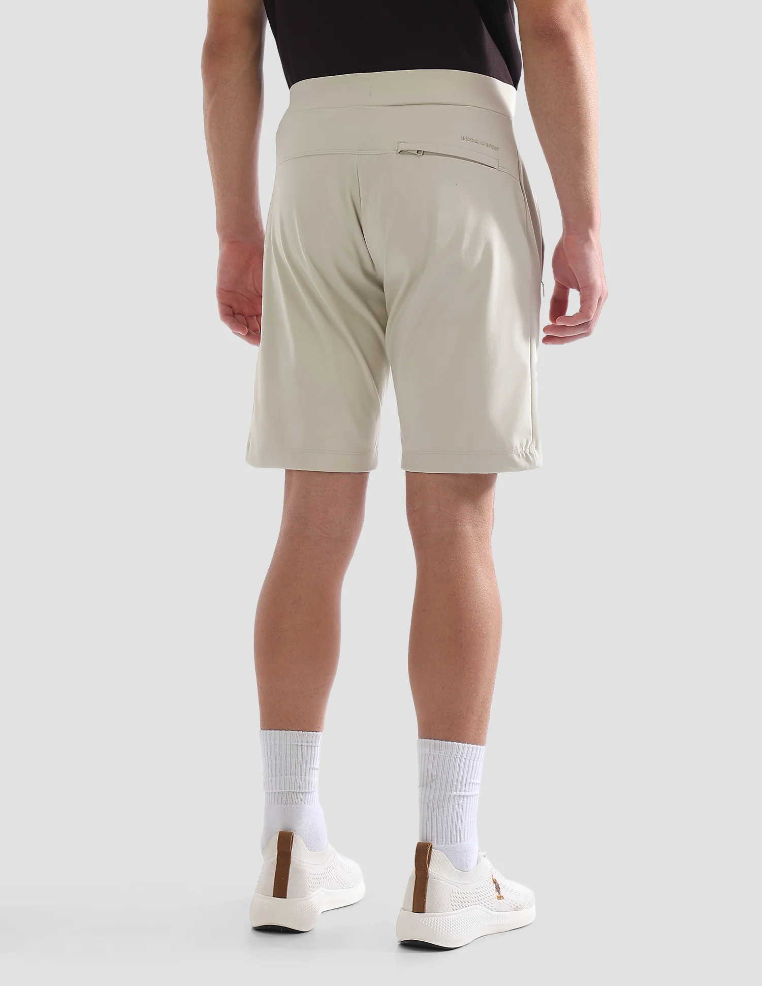 Slim Fit Mid Rise Active Shorts - Image 5