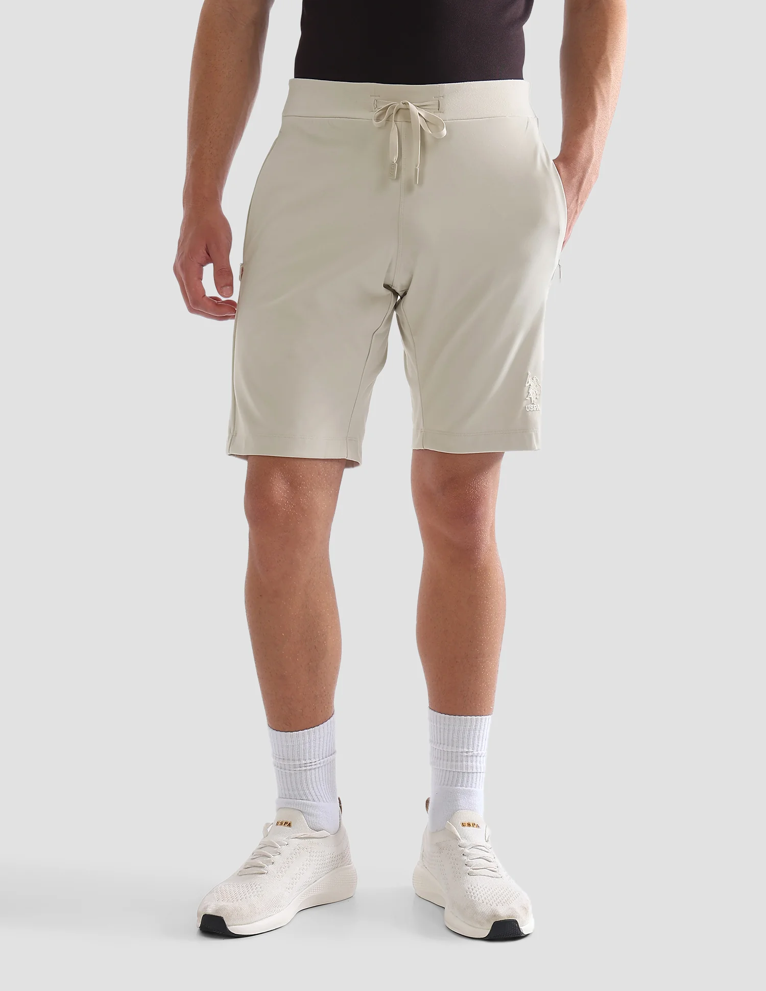 Slim Fit Mid Rise Active Shorts - Image 6