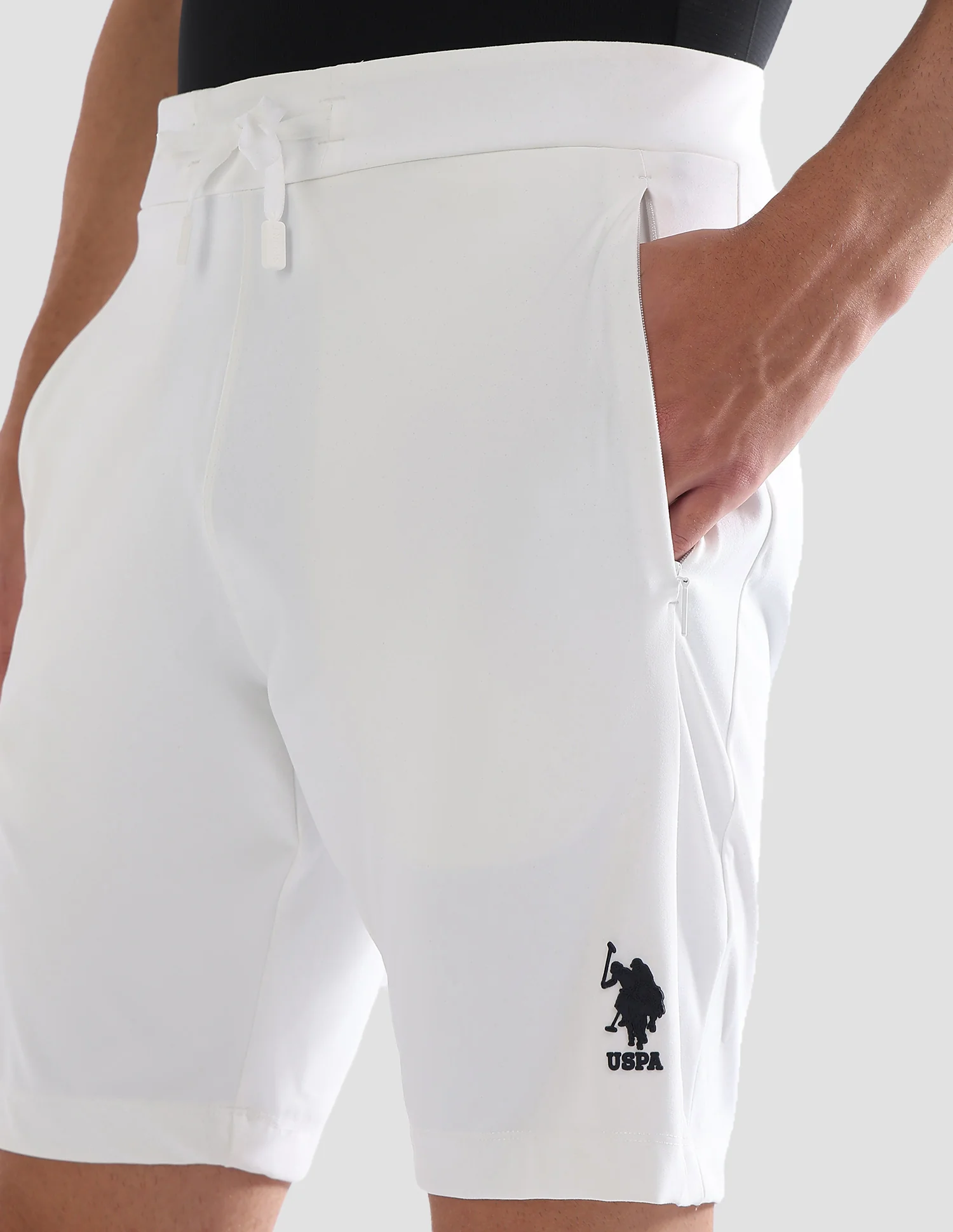 Slim Fit Mid Rise Active Shorts - Image 7