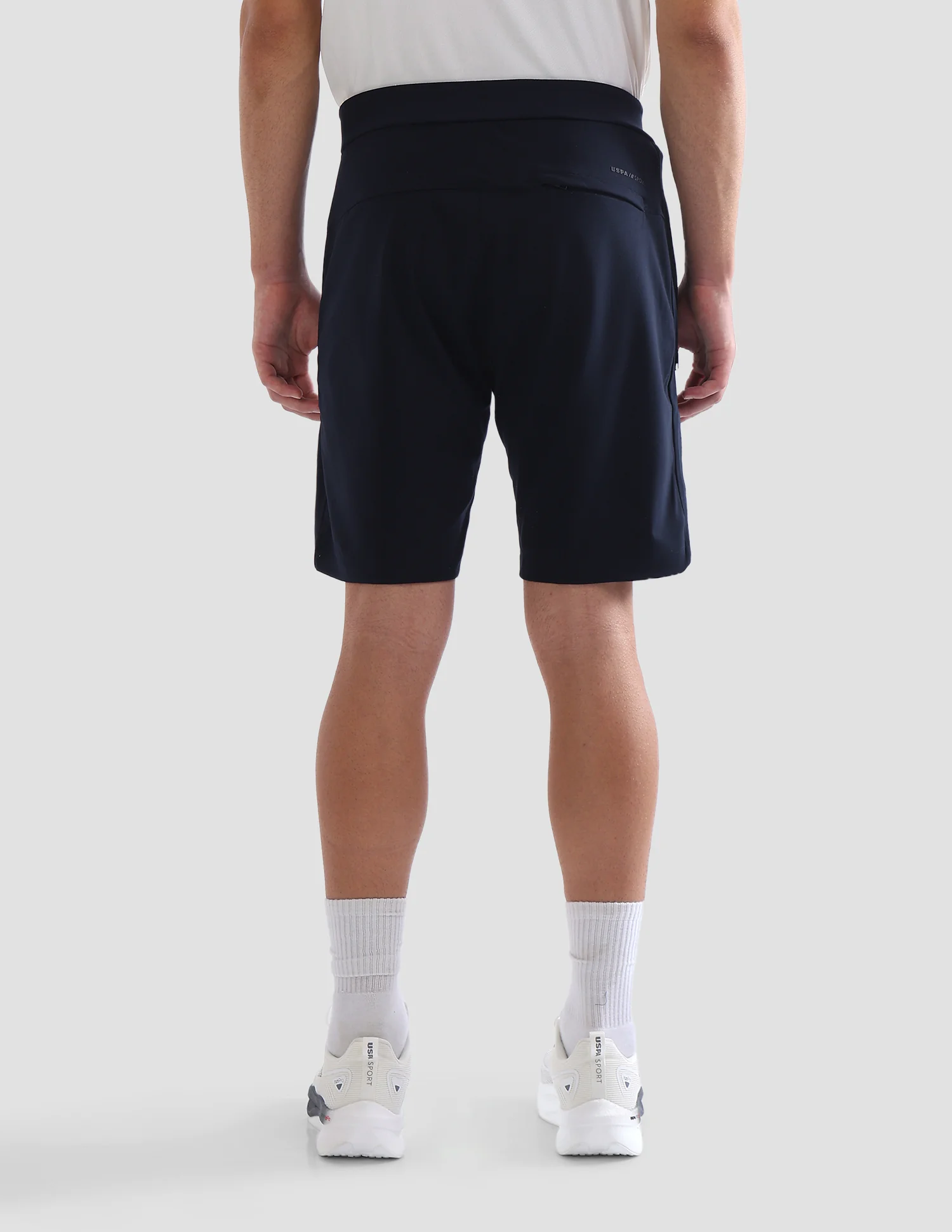 Slim Fit Mid Rise Active Shorts - Image 5
