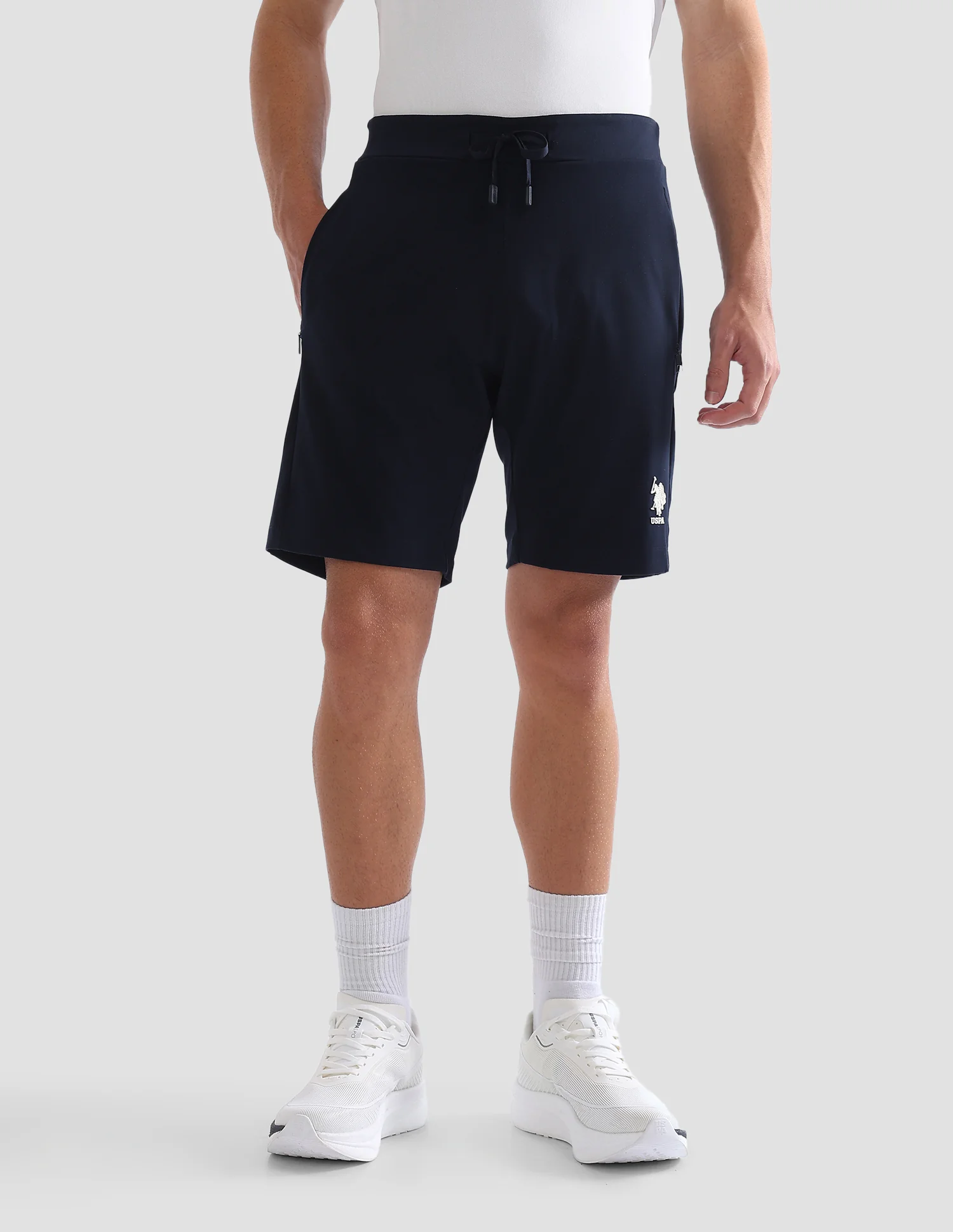 Slim Fit Mid Rise Active Shorts - Image 6