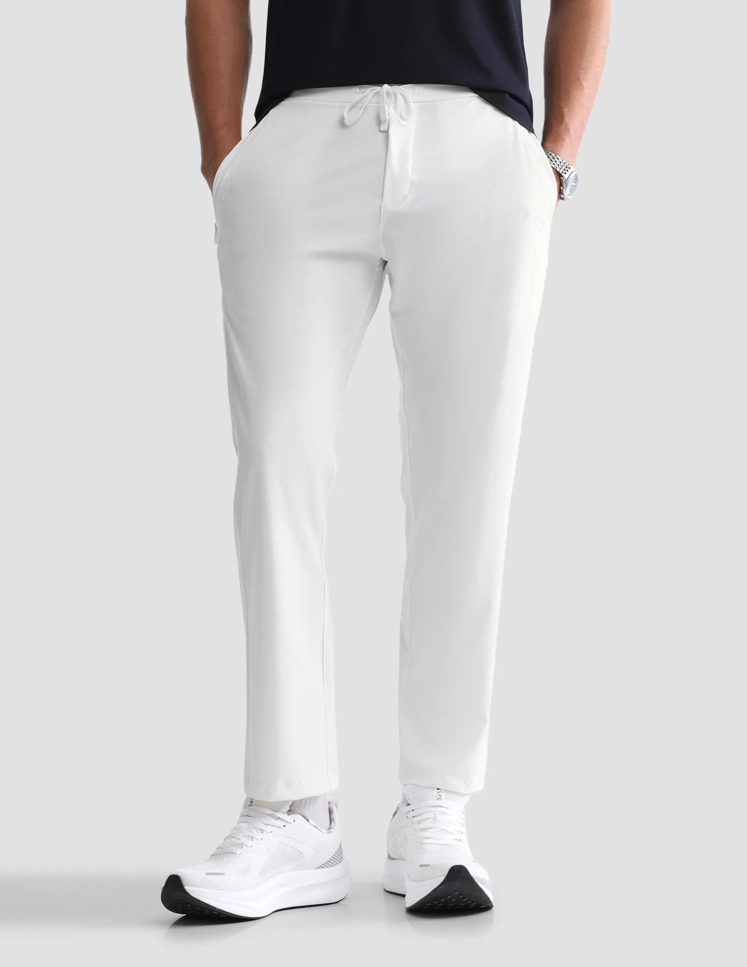 Slim Fit Mid Rise Active Track Pants