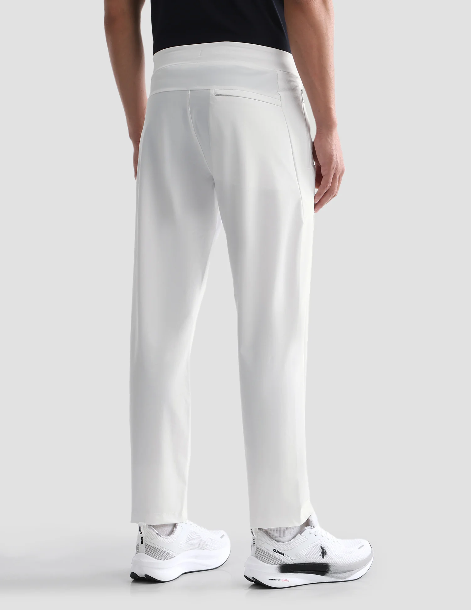Slim Fit Mid Rise Active Track Pants - Image 5