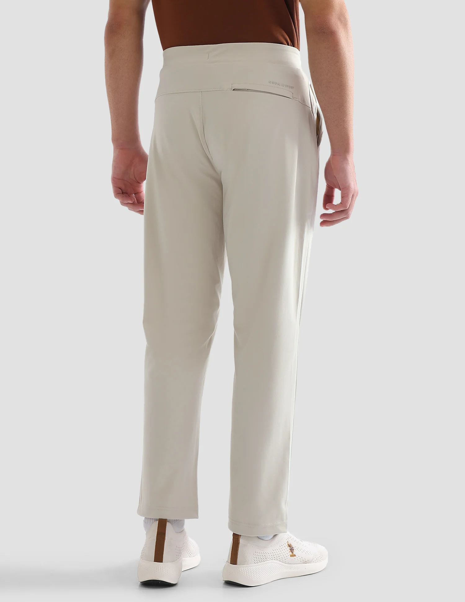Slim Fit Mid Rise Active Track Pants - Image 5