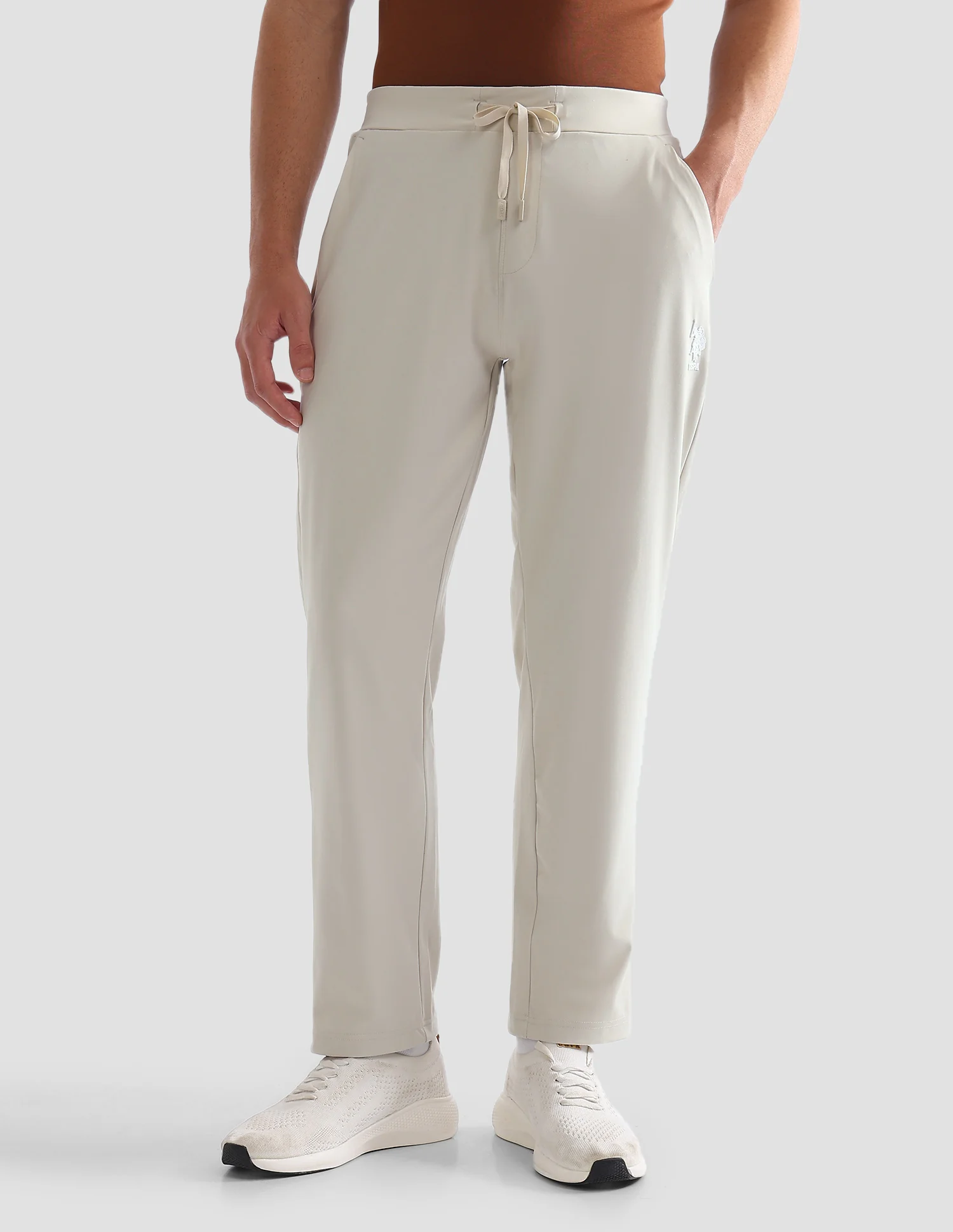 Slim Fit Mid Rise Active Track Pants - Image 6