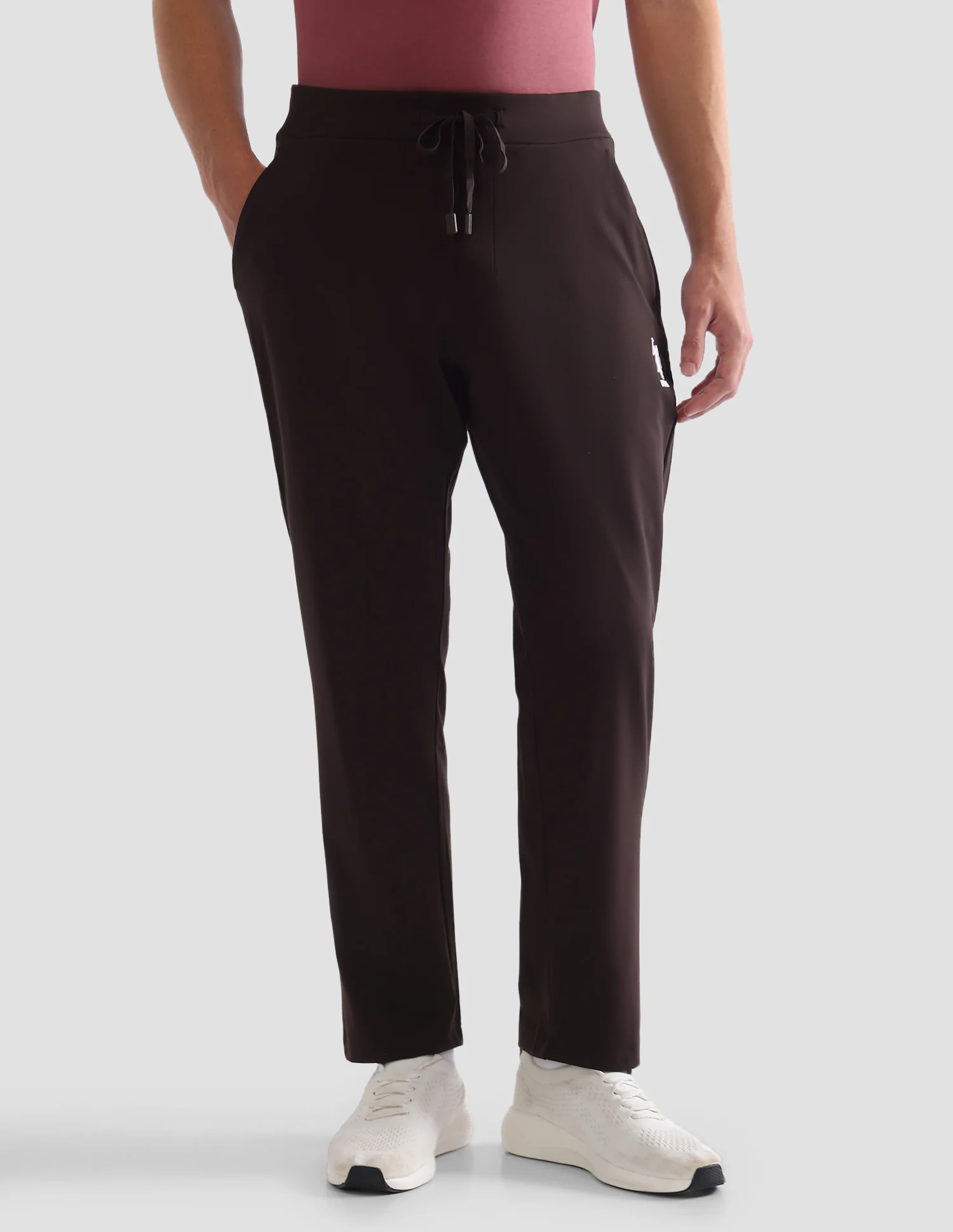 Slim Fit Mid Rise Active Track Pants - Image 6