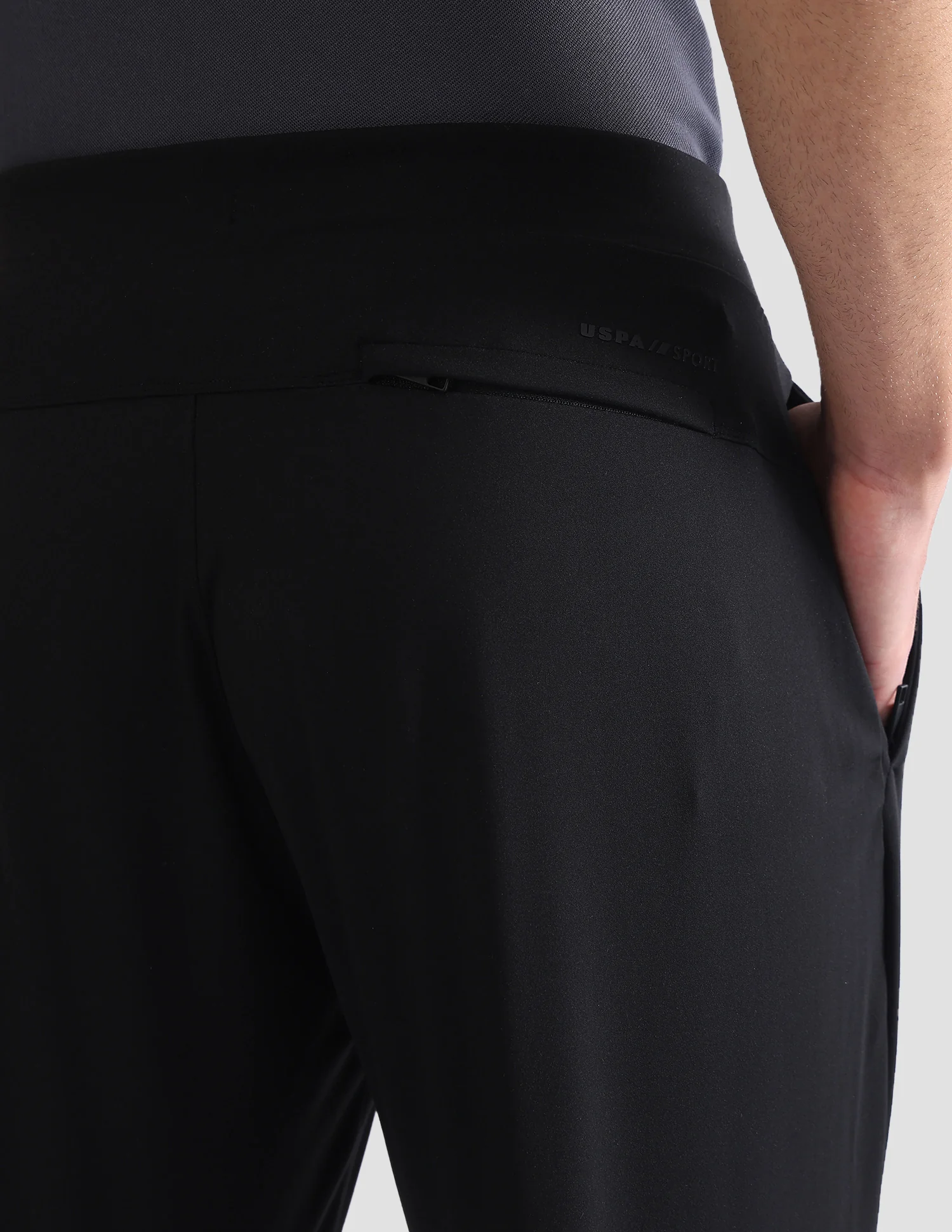 Slim Fit Mid Rise Active Track Pants - Image 8