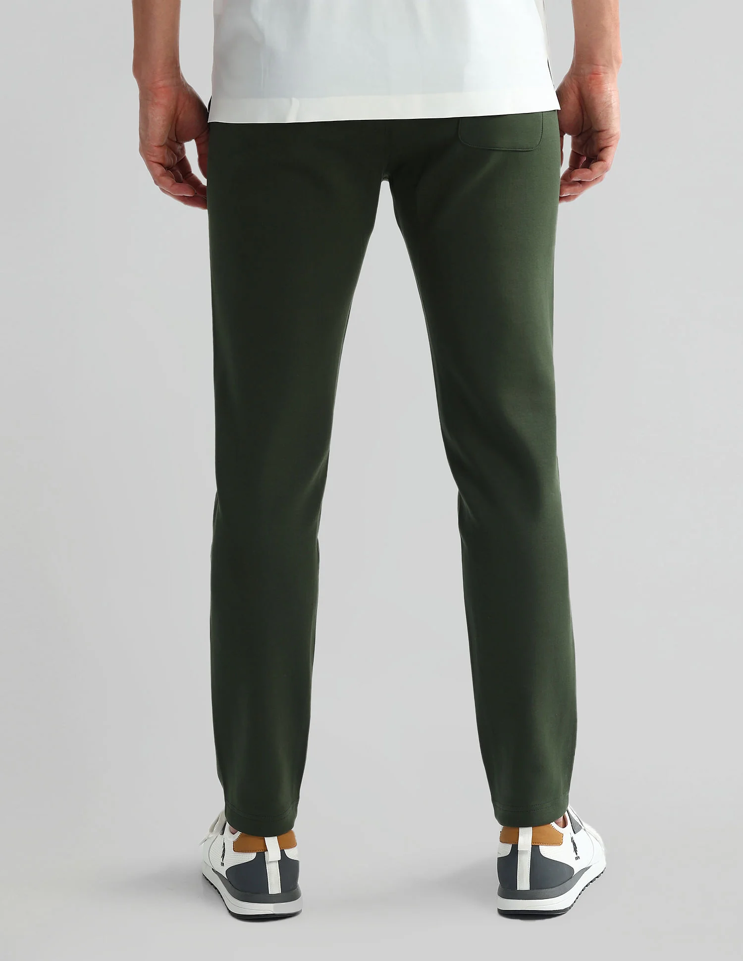 Slim Fit Mid Rise Track Pants - Image 5