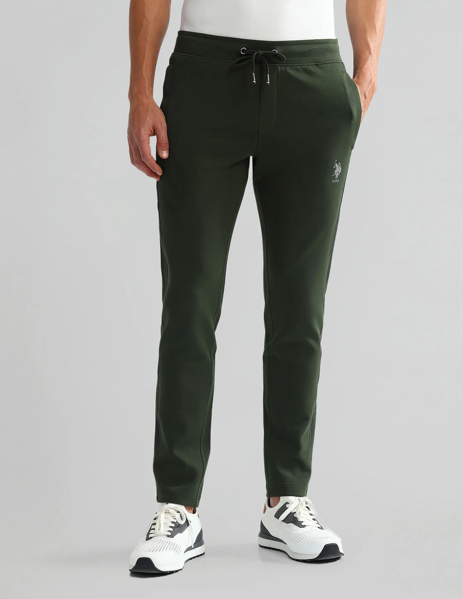 Slim Fit Mid Rise Track Pants - Image 6