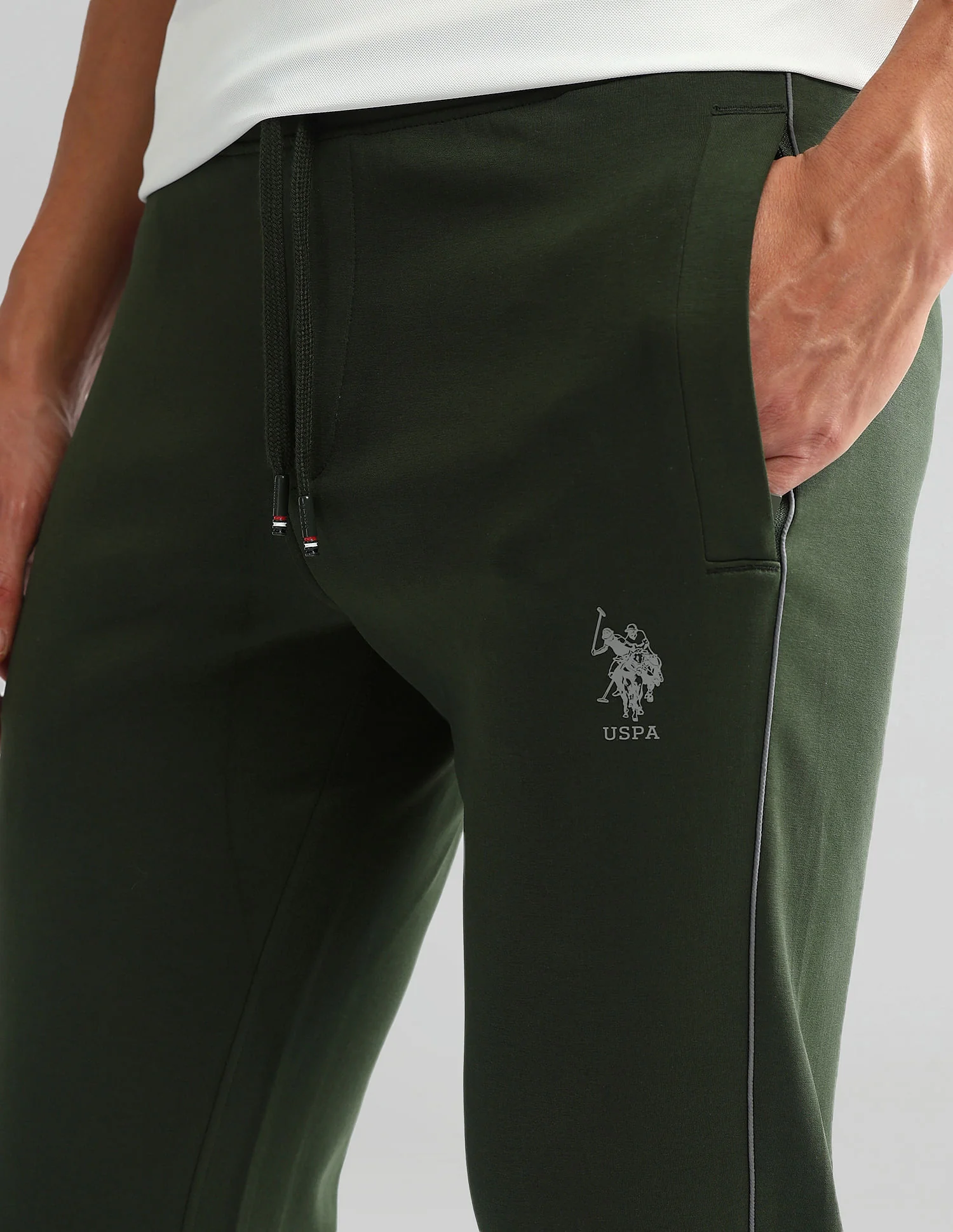 Slim Fit Mid Rise Track Pants - Image 7